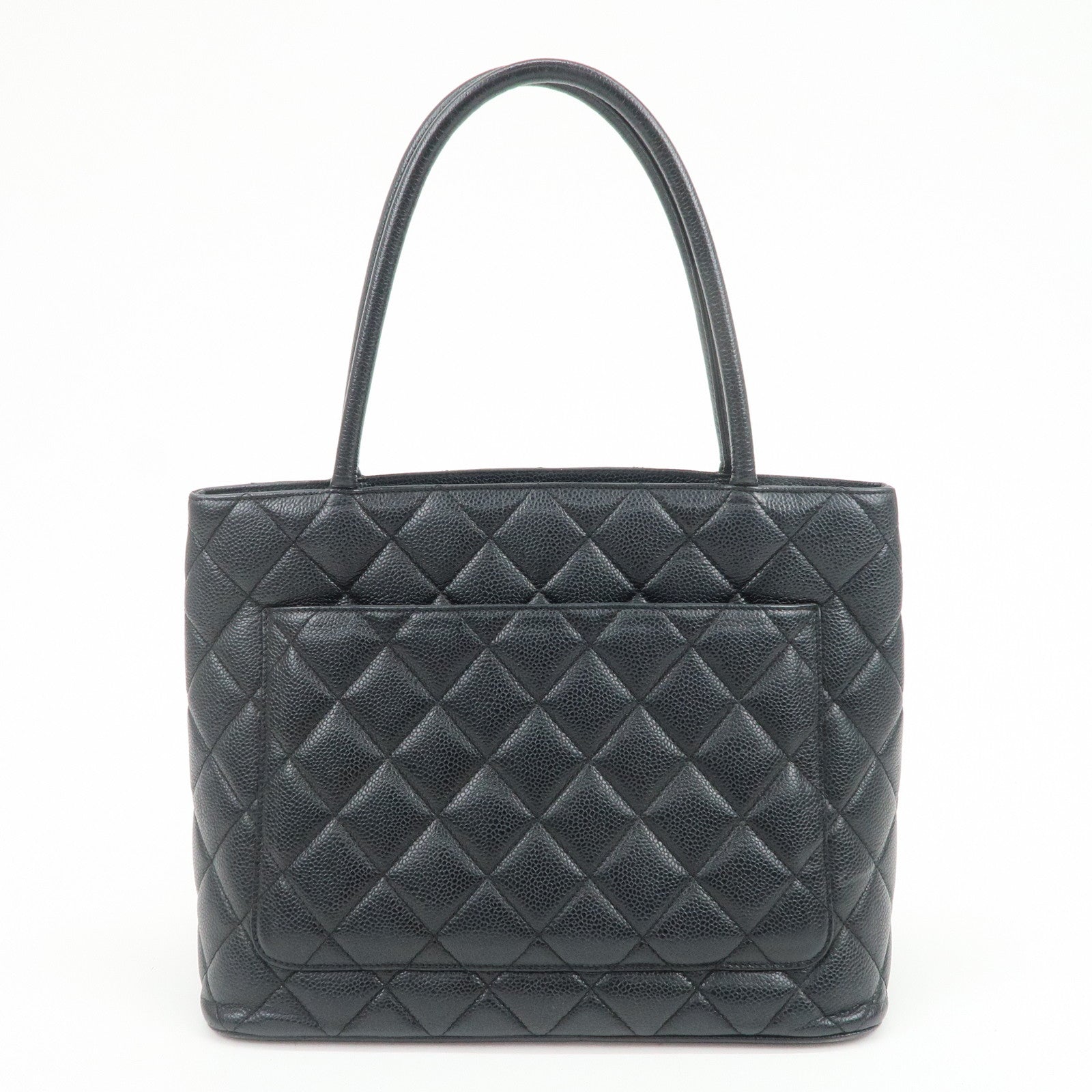 CHANEL COCO Mark Matelasse Medallion Tote Bag Hand Bag A01804