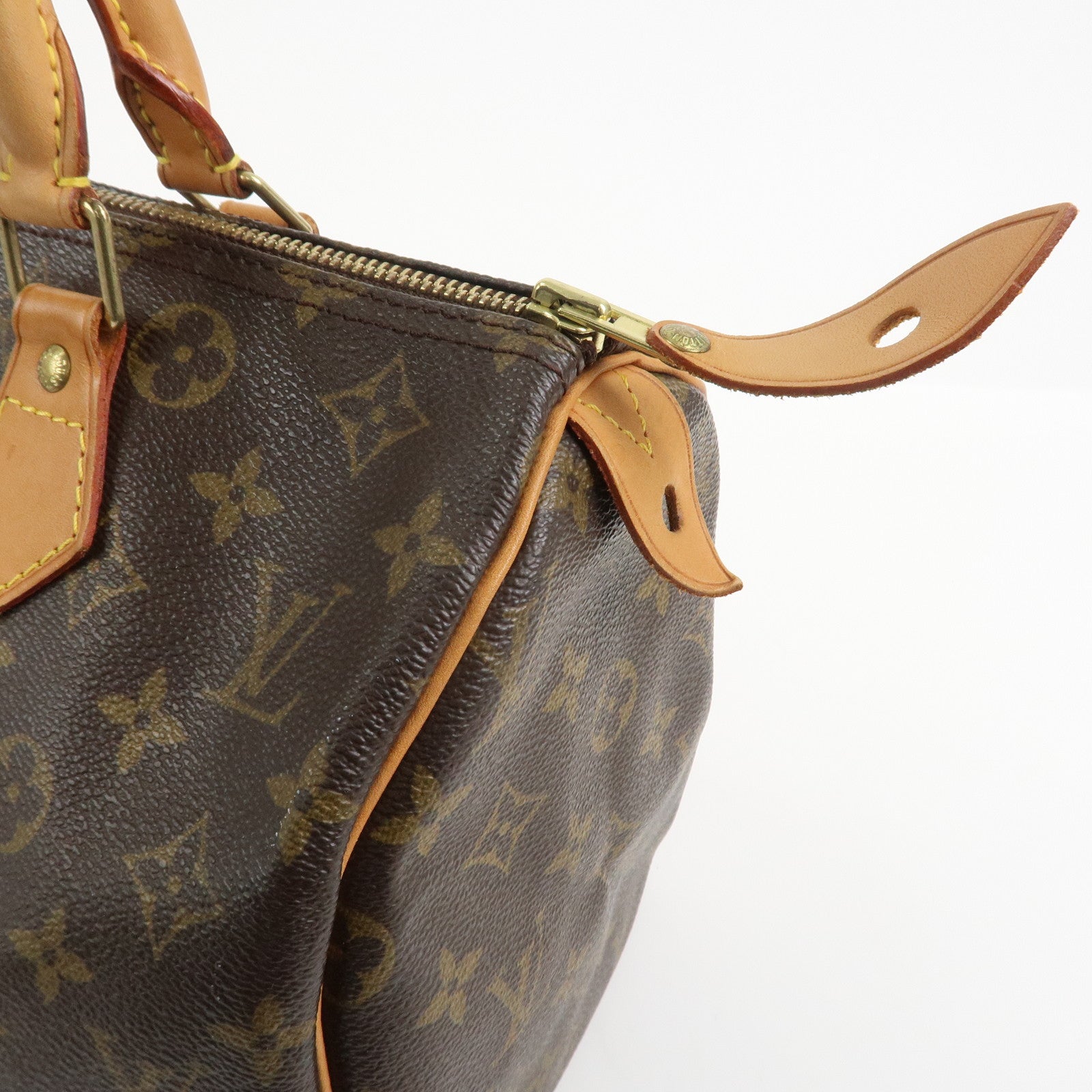 Louis Vuitton Monogram Speedy 30 Boston Bag Hand Bag Brown M41526