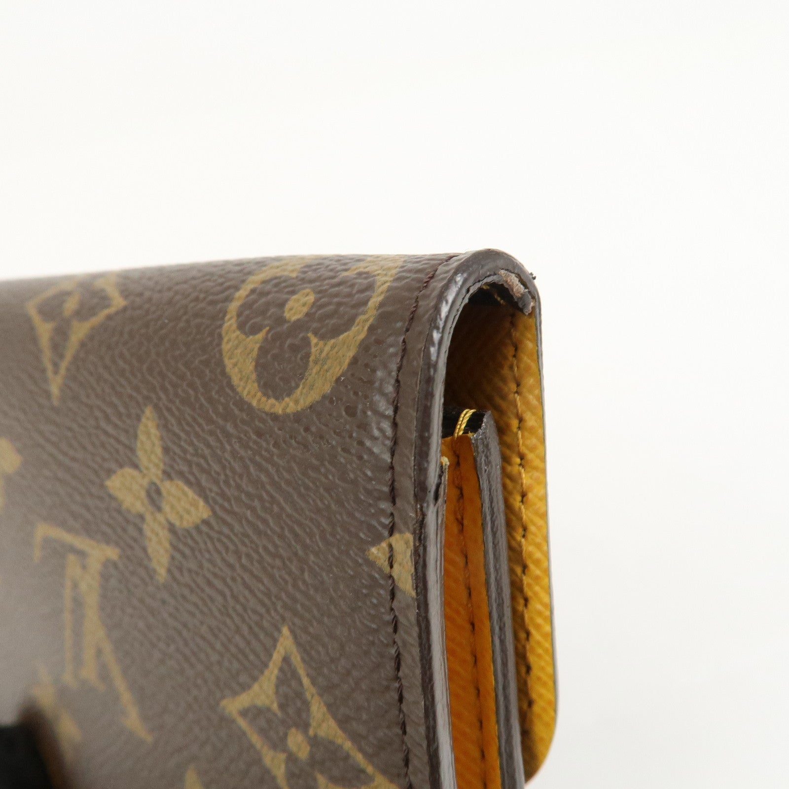 Louis Vuitton Monogram Portefeuille テ盈ilie Long Wallet Brown M60698
