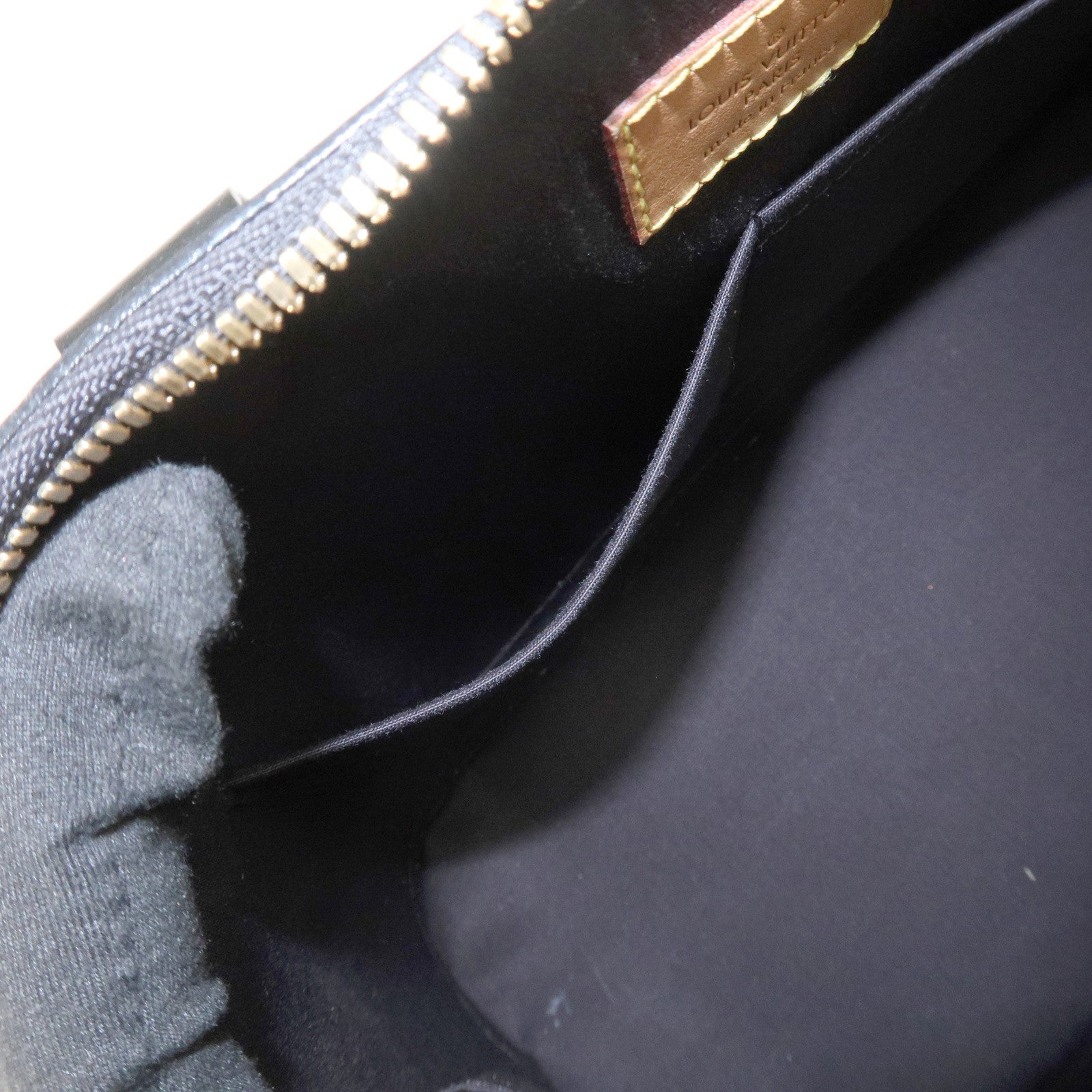 Louis Vuitton Monogram Vernis Sticker Alma PM Hand Bag M50466