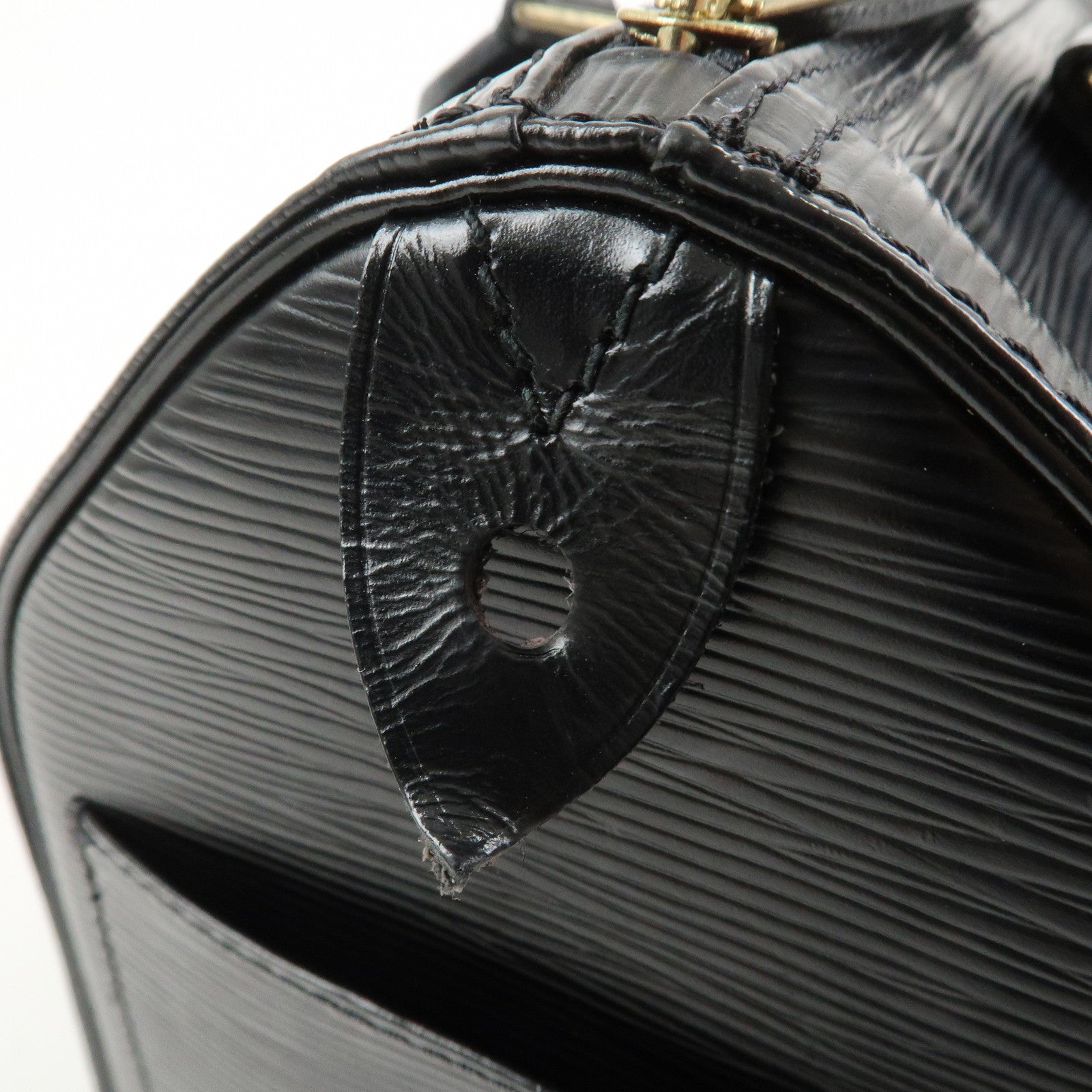 Louis Vuitton Epi Speedy 25 Boston Bag Hand Bag Noir Black M43012