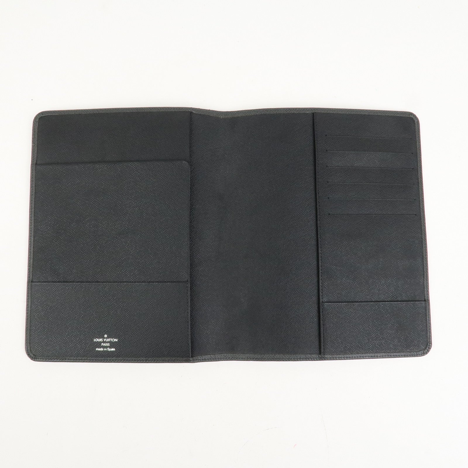 Louis Vuitton Taiga Agenda Bureau Planner Cover Ardoise R20409