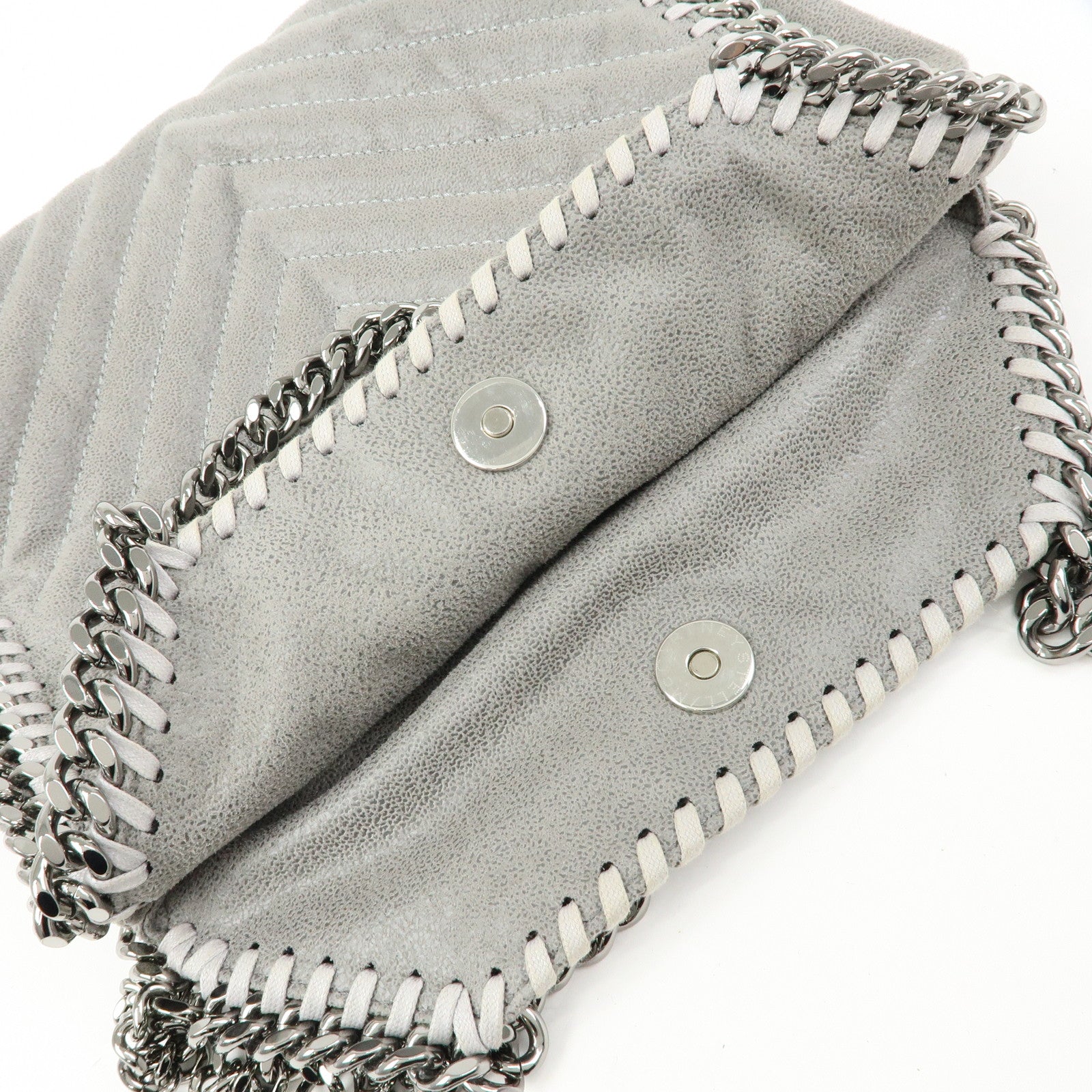 STELLA MCCARTNEY Falabella 2Way Bag Chain Shoulder Bag Gray