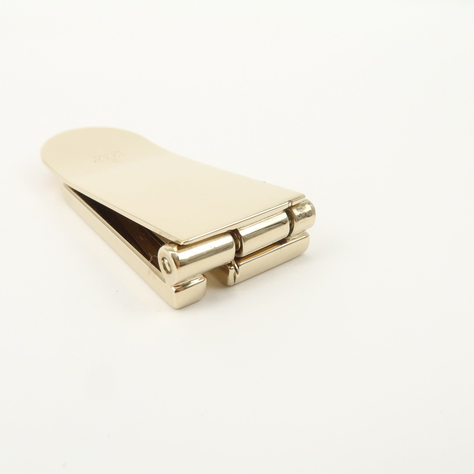 GUCCI Metal Stick Pin Tie Clip Scarf Clip Gold Used