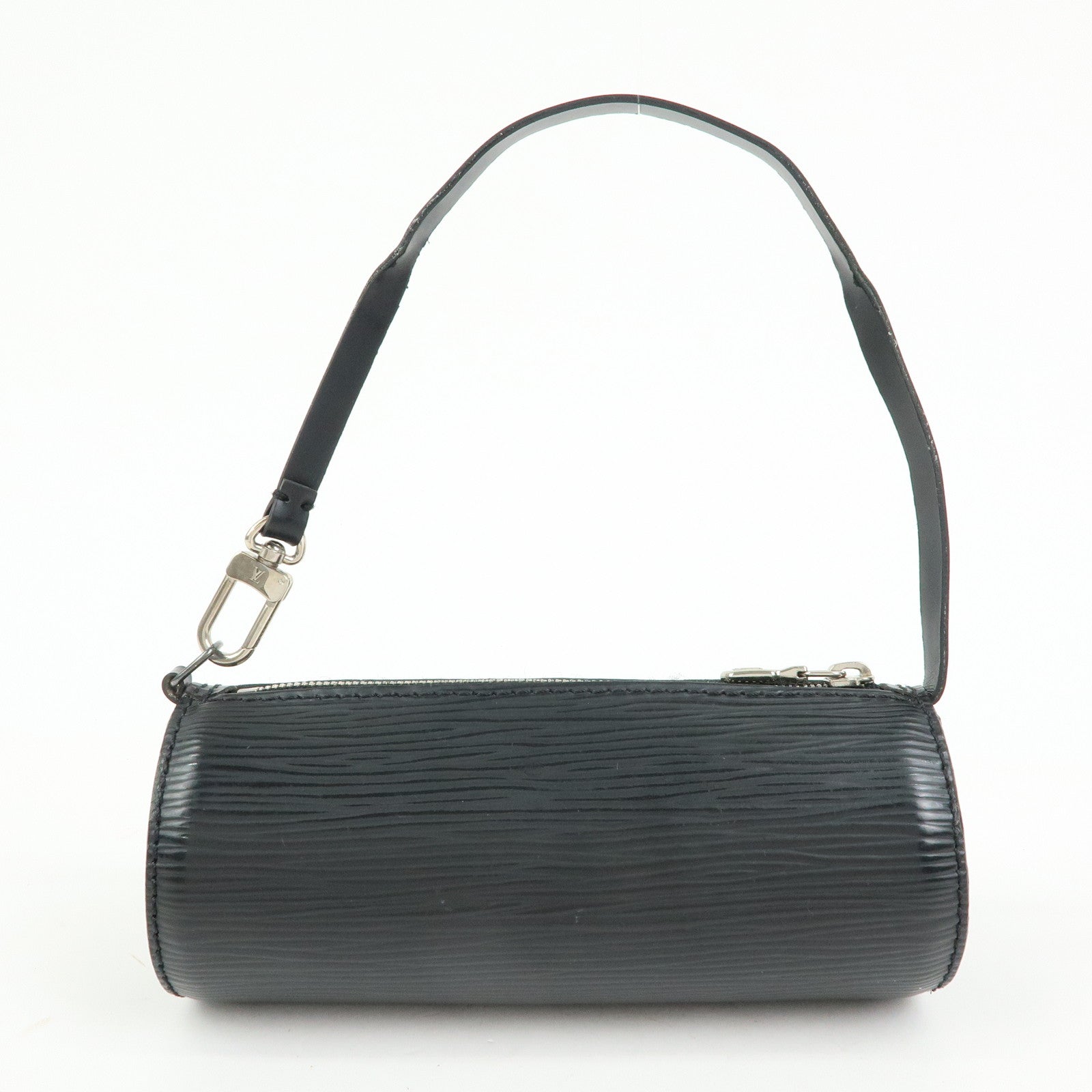 Louis Vuitton Epi Mini Pouch For Soufflot Hand Bag Noir