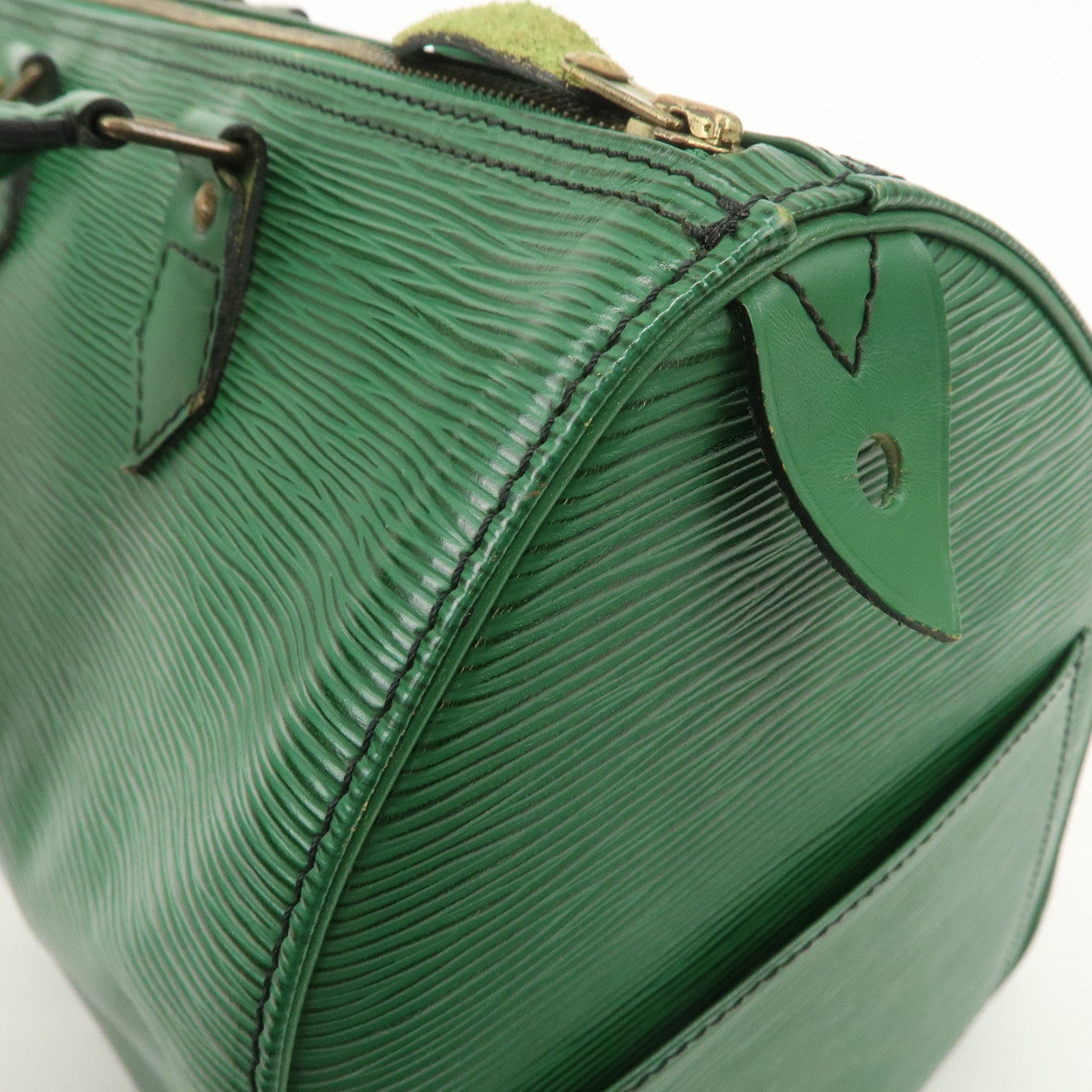 Louis Vuitton Epi Speedy 30 Boston Bag Hand Bag Borneo Green M43004
