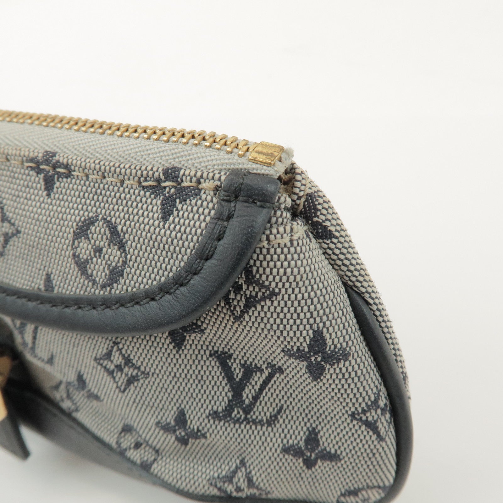 Louis Vuitton Monogram Mini Anne Sophi Cosmetic Pouch Blue M92695