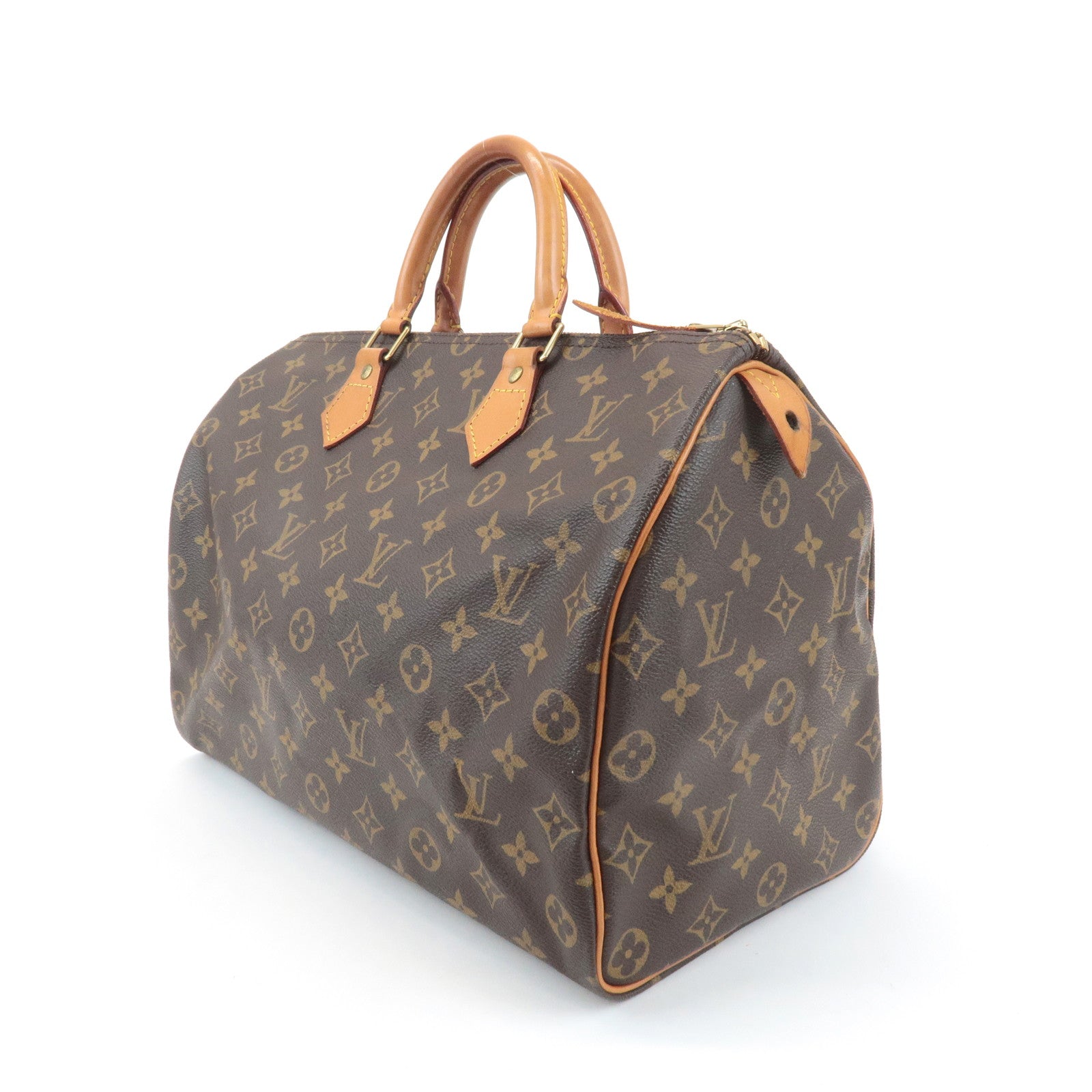 Louis Vuitton Monogram Speedy 35 Boston Bag Hand Bag M41524