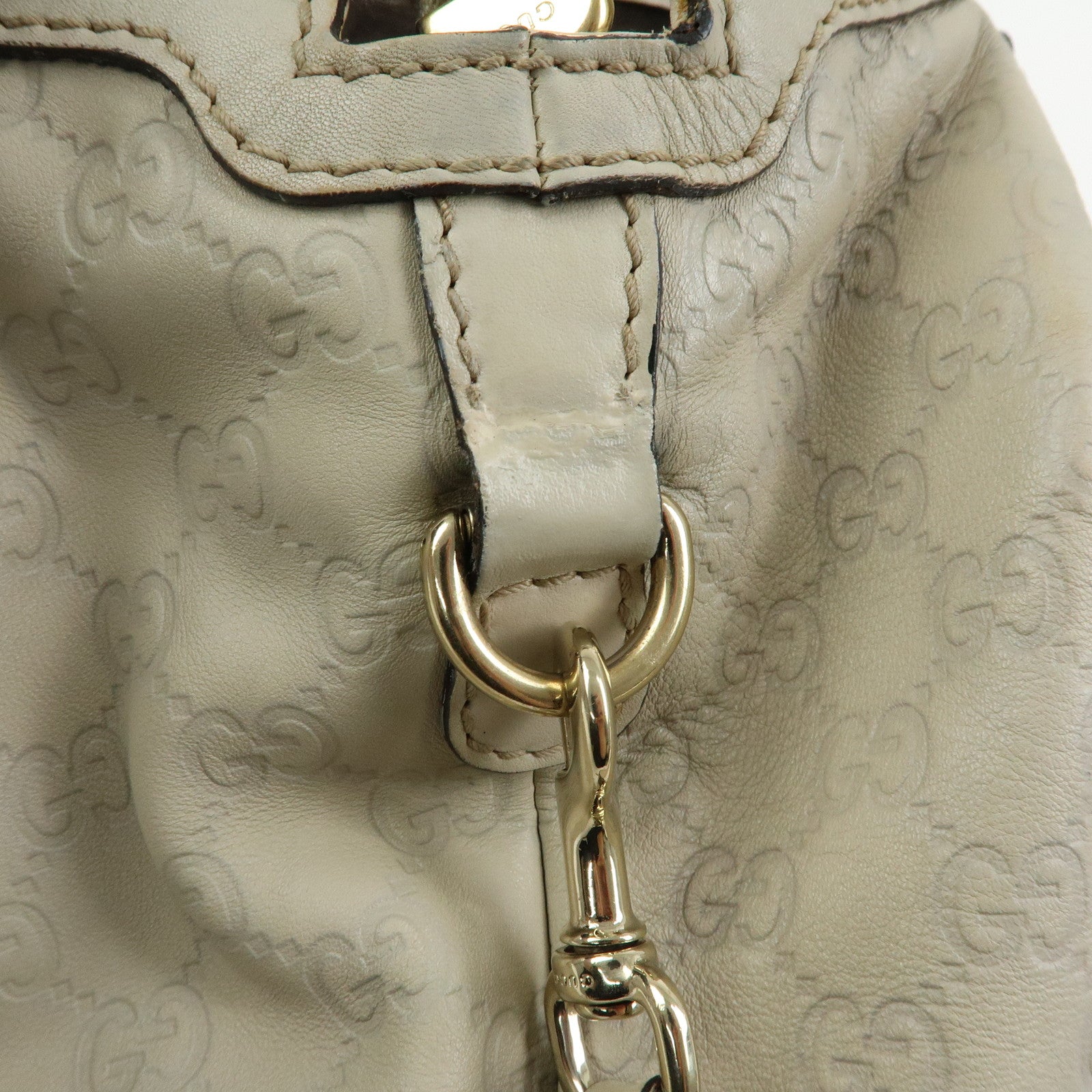 GUCCI Sukey Interlocking G Guccissima Leather 2Way Hand Bag 247902
