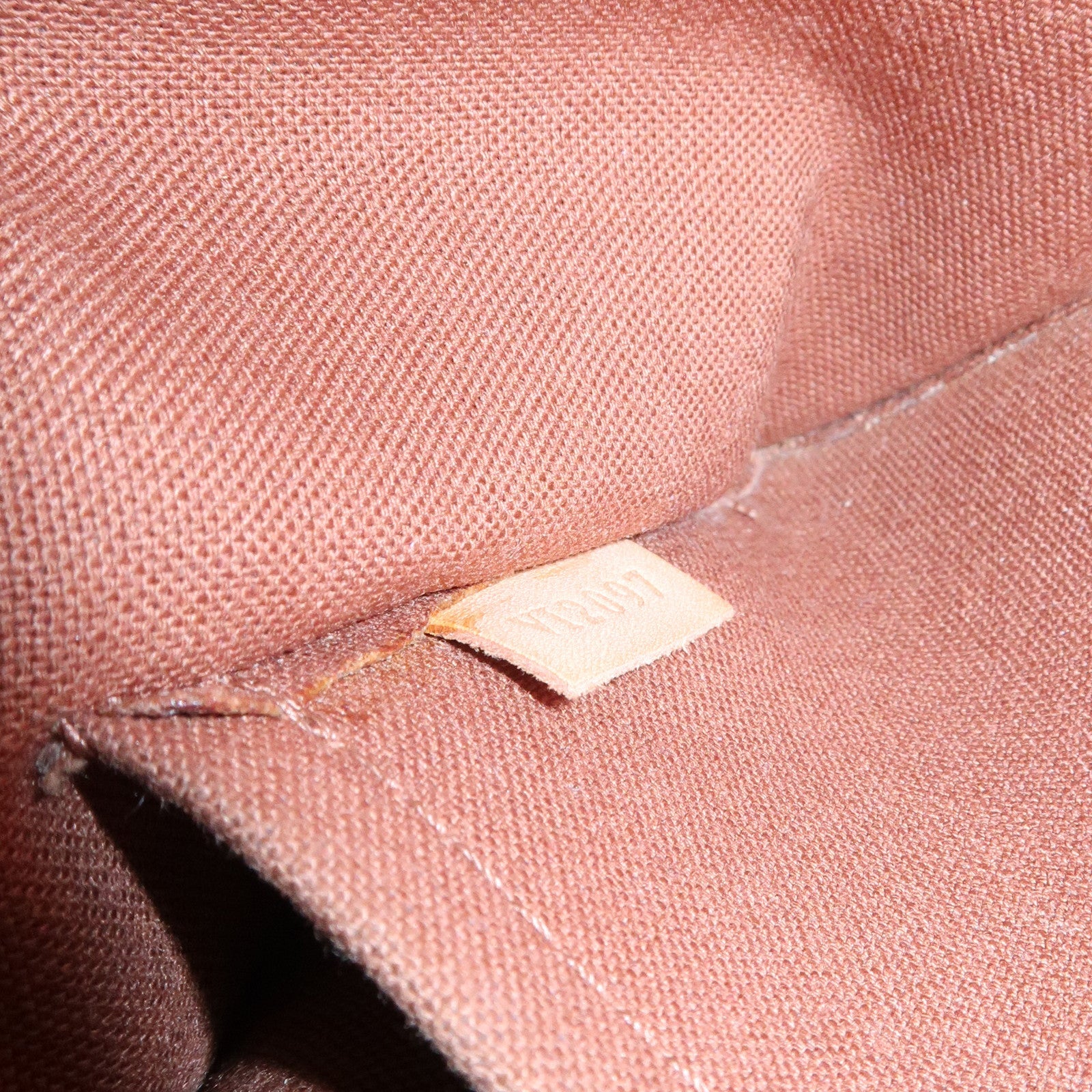 Louis Vuitton Monogram Popincourt Hand Bag Brown M40009 Used