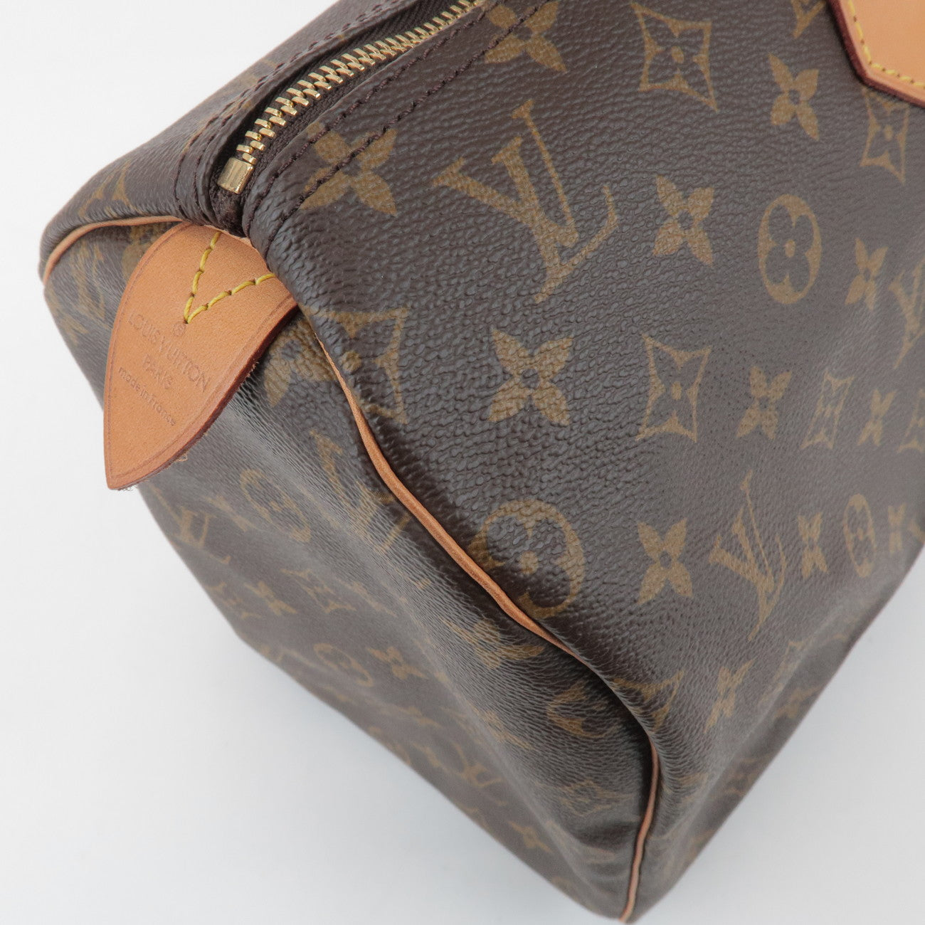 Louis Vuitton Monogram Speedy 40 Hand Bag Boston Bag Brown M41522
