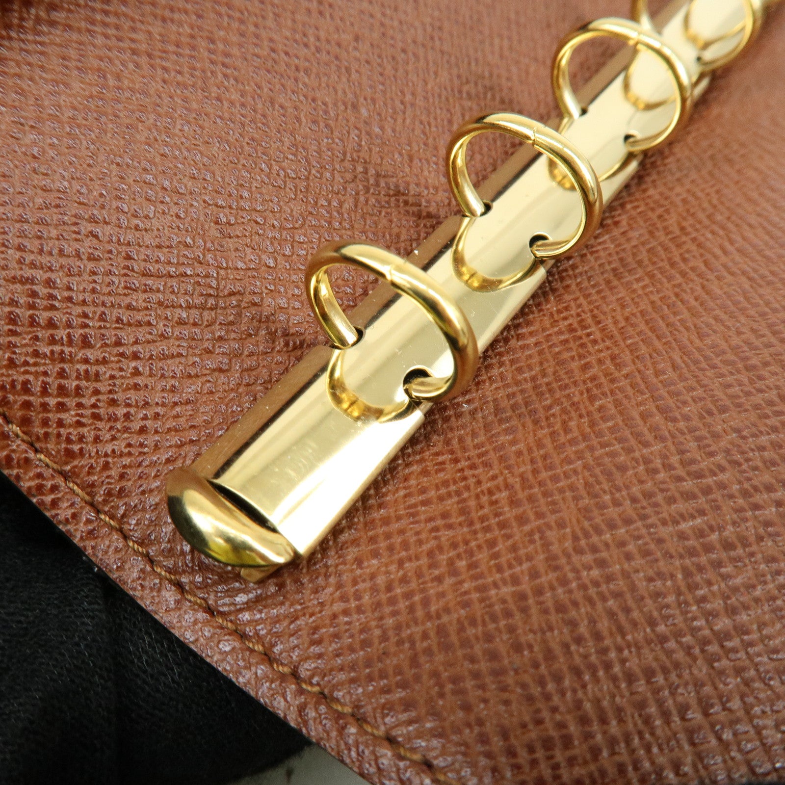 Louis Vuitton Monogram Agenda PM Planner Cover Brown R20005