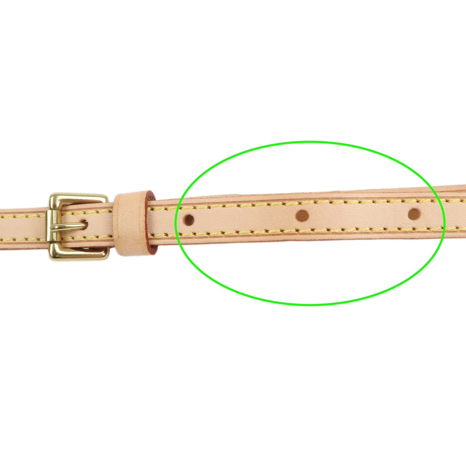 Louis Vuitton Nume Leather Adjustable Shoulder Strap 120cm J52314