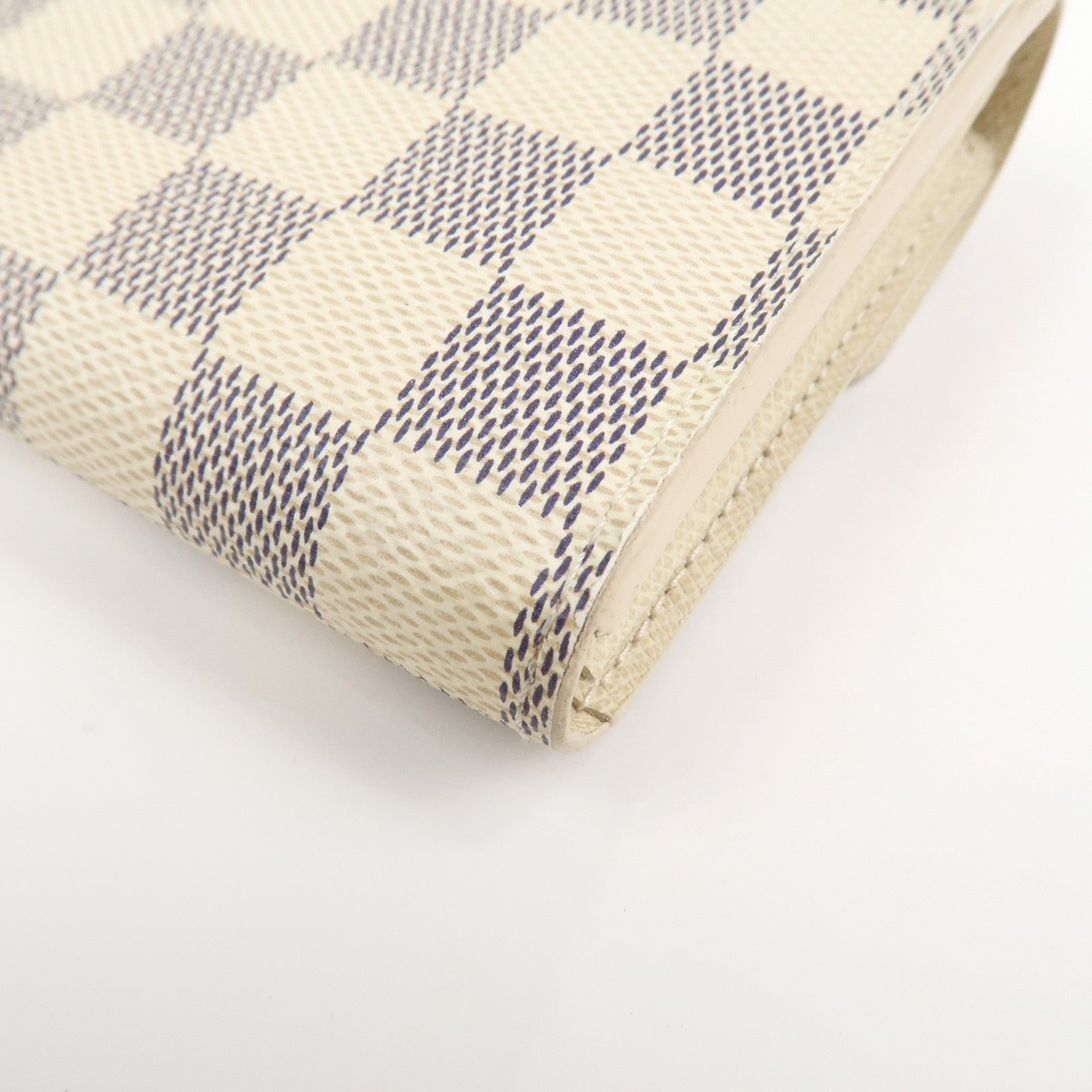Louis Vuitton Damier Azur Portefeuille Sarah Long Wallet N63208
