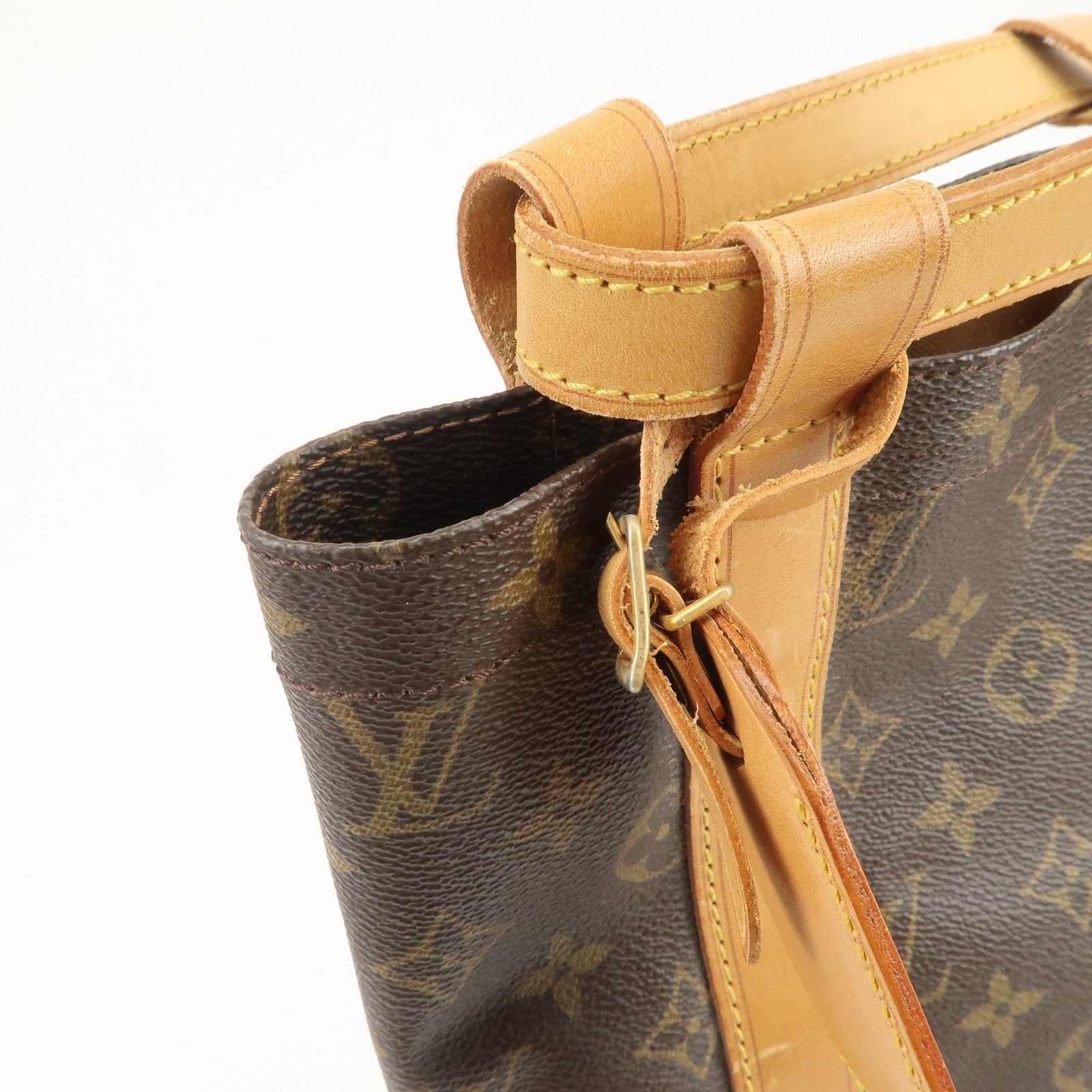 Louis Vuitton Monogram Randonnee GM Shoulder Bag Brown M42244