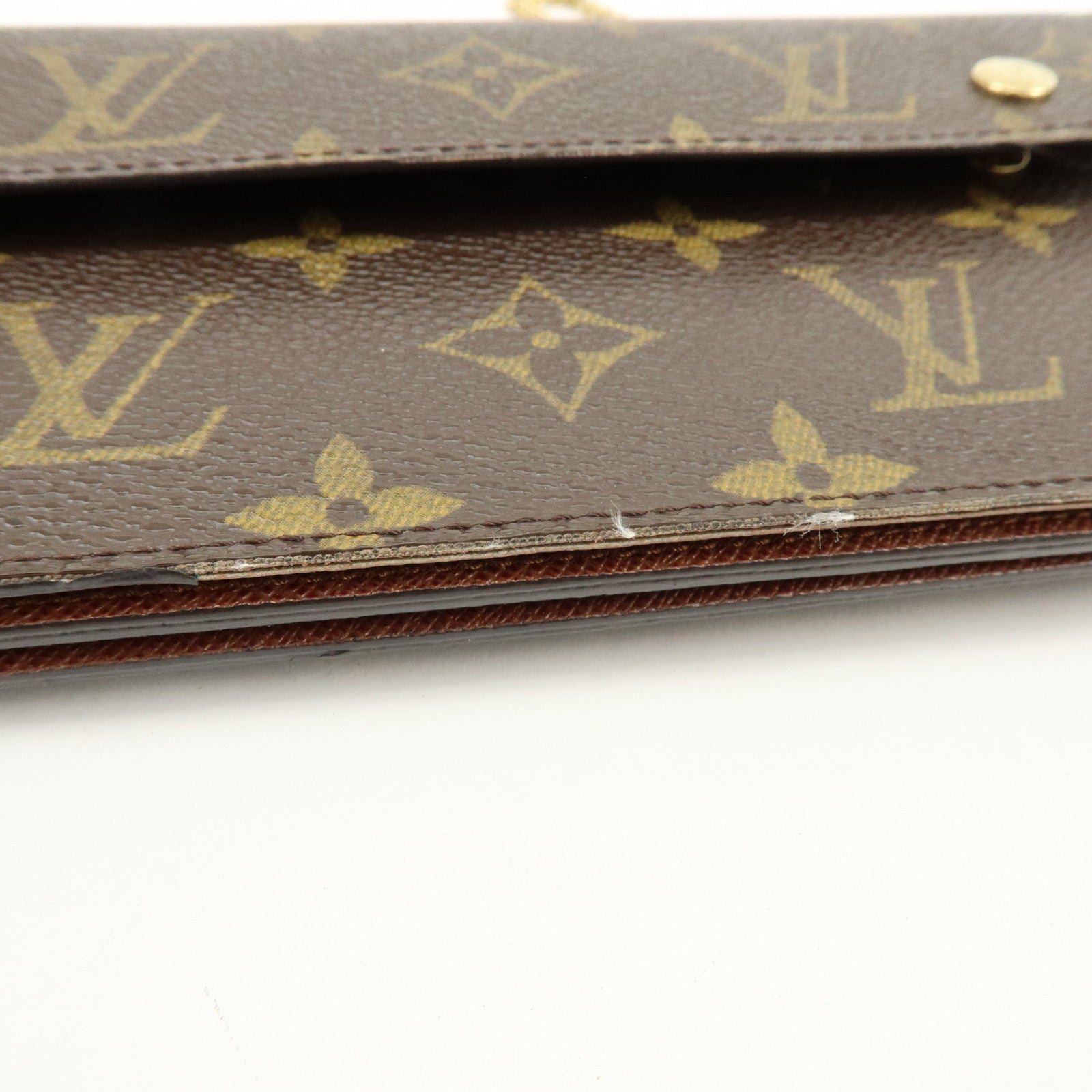 Louis Vuitton Monogram Portefeuille Accordion Long Wallet M58008