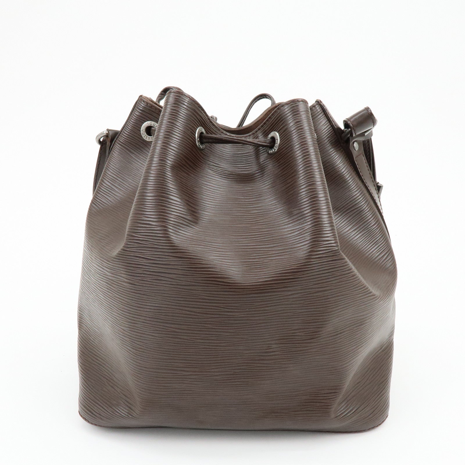 Louis Vuitton Epi Leather Petit Noe Shoulder Bag Mocha M5901D