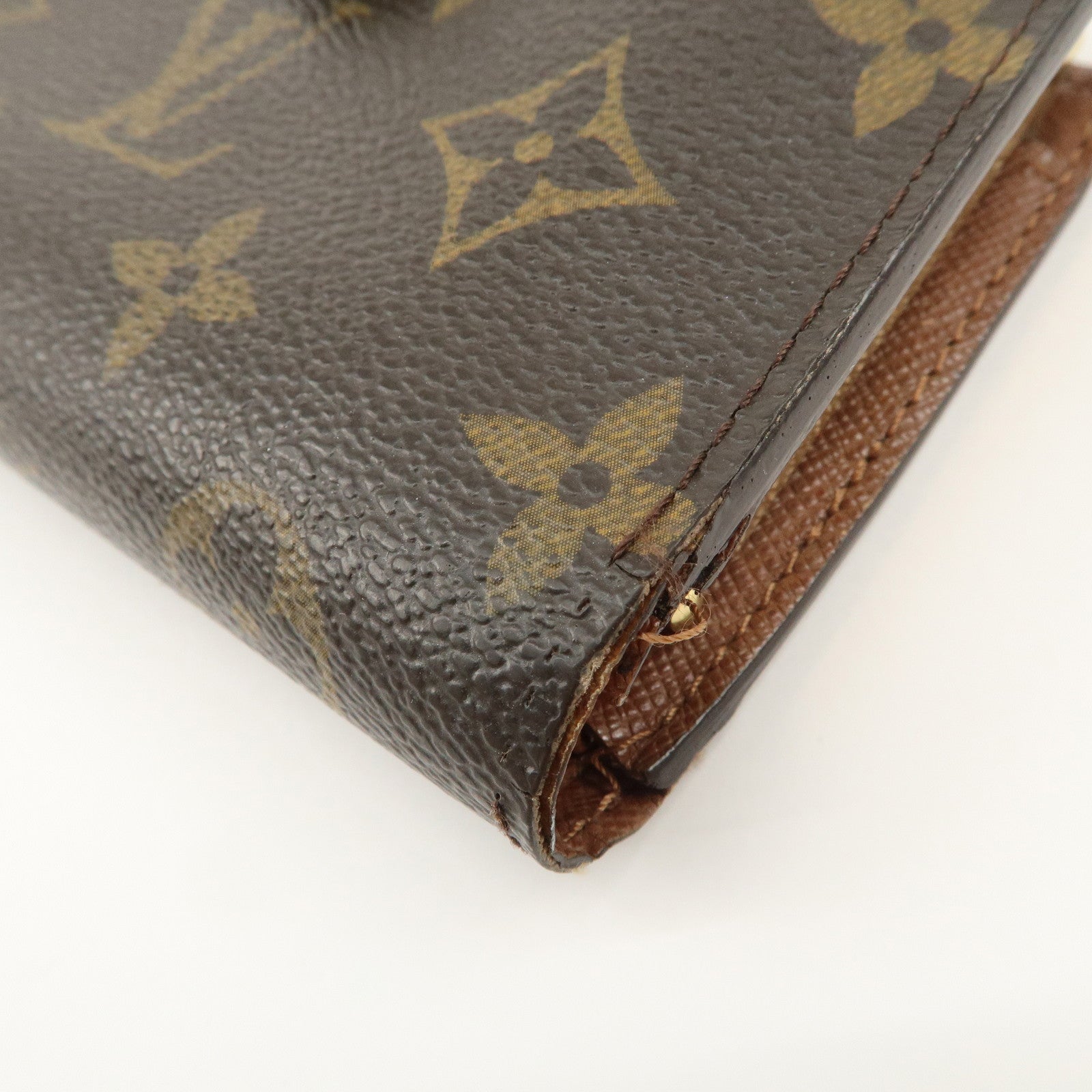 Louis Vuitton Set of 2 Monogram Damier Bi-fold Wallet M61207 N61664 Used