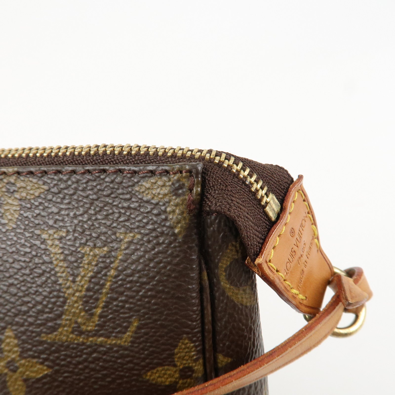 Louis Vuitton Monogram Pochette Accessoires Hand Bag M51980 Used