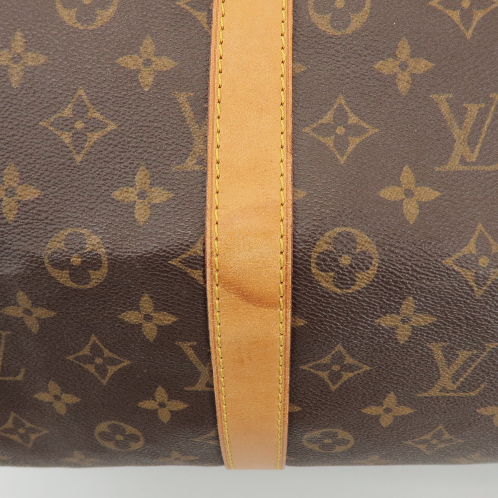 Louis Vuitton Monogram Keep All Bandouliere 55 Boston Bag M41414