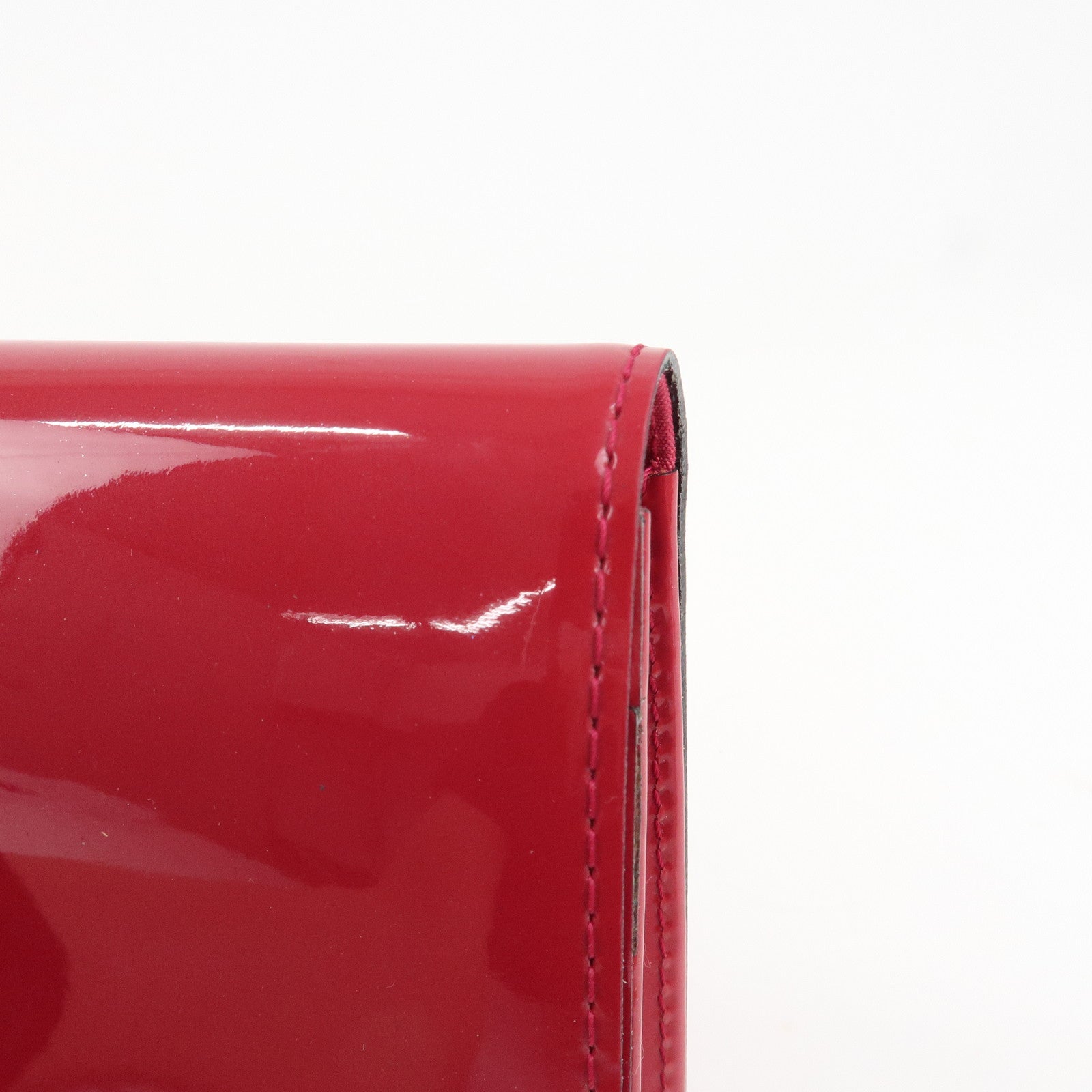 Louis Vuitton Vernis Leather Louise GM Clutch Bag Rose M61317 Used