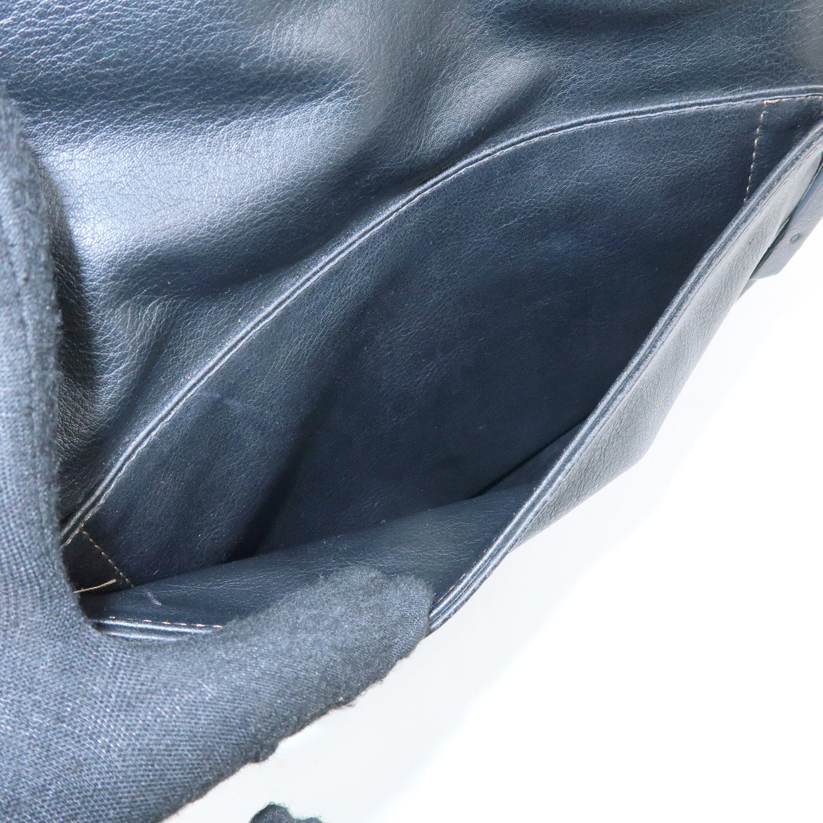 Chloe Eclipse Leather Tote Bag Shoulder Bag Hand Bag Black