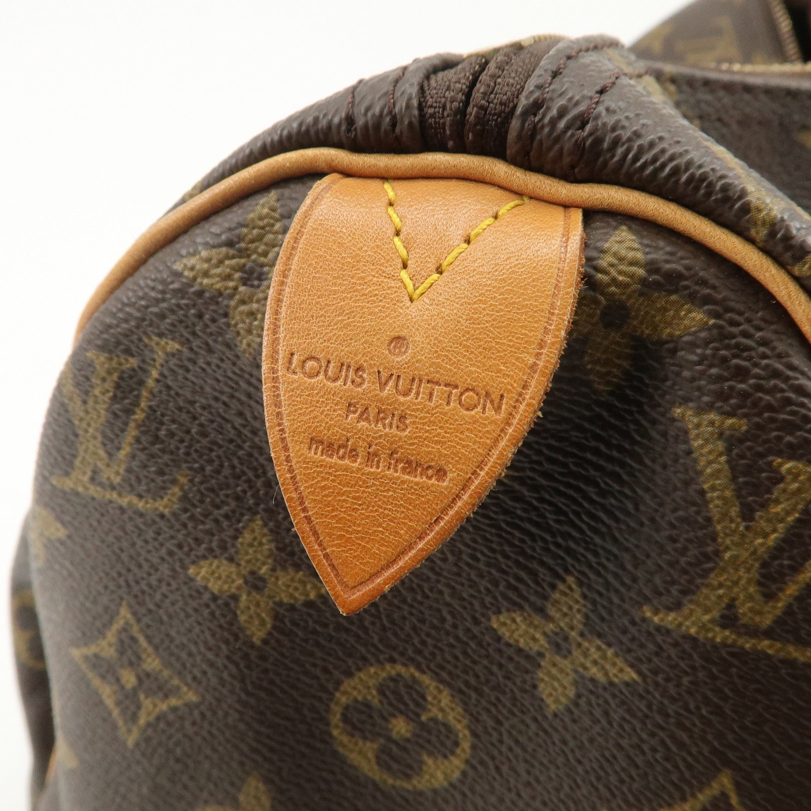 Louis Vuitton Monogram Speedy 40 Boston Bag Brown M41522