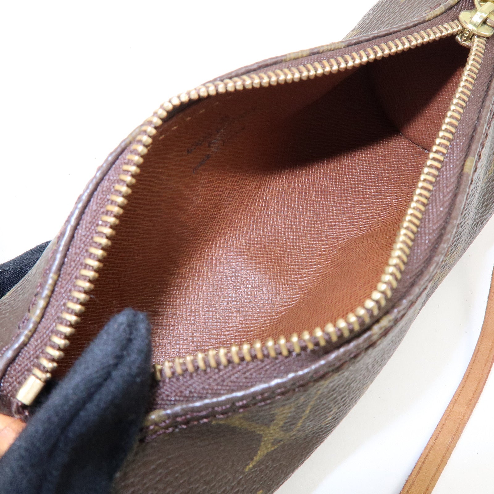Louis Vuitton Monogram Canvas Mini Pouch for Papillon Bag Brown