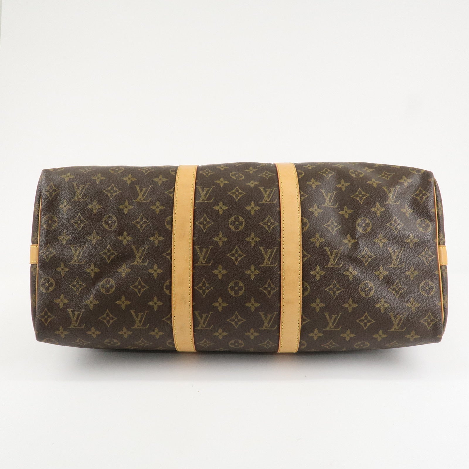 Louis Vuitton Monogram Keep All 50 Bandouliere Boston Bag M41416 Used