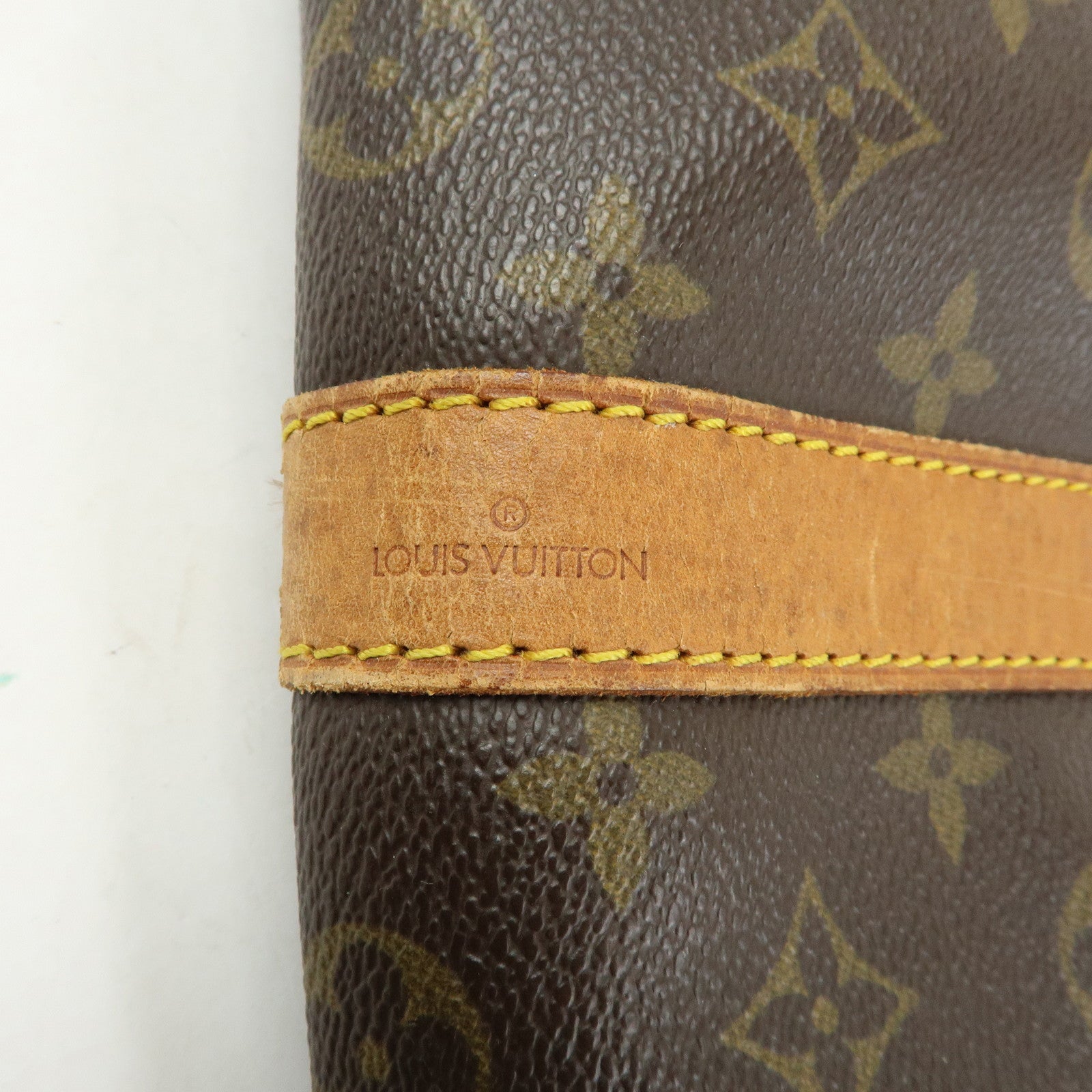Louis Vuitton Monogram Keep All Bandouliere 50 Boston Bag M41416