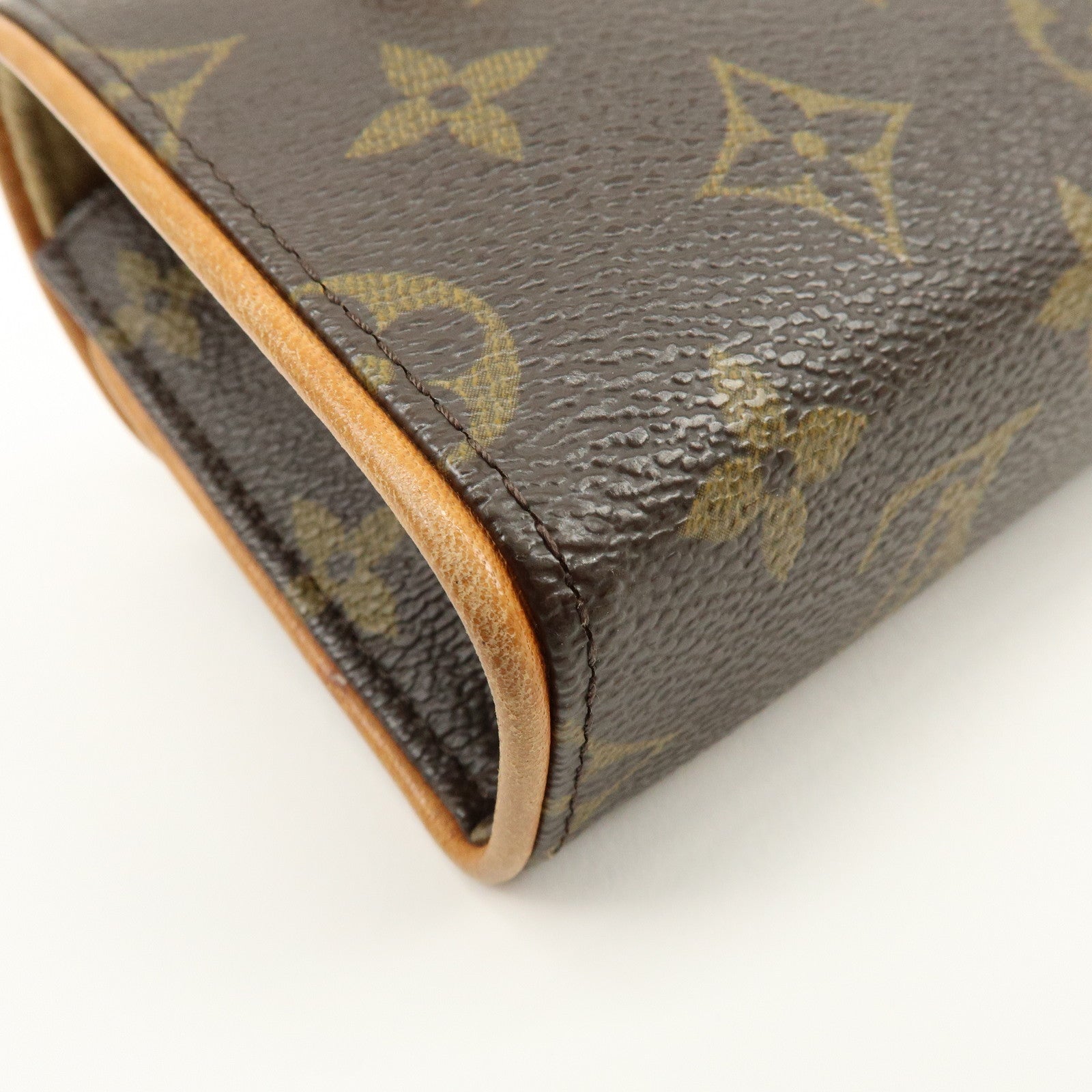 Louis Vuitton Monogram Pochette Florentine Waist Bag Belt M51855