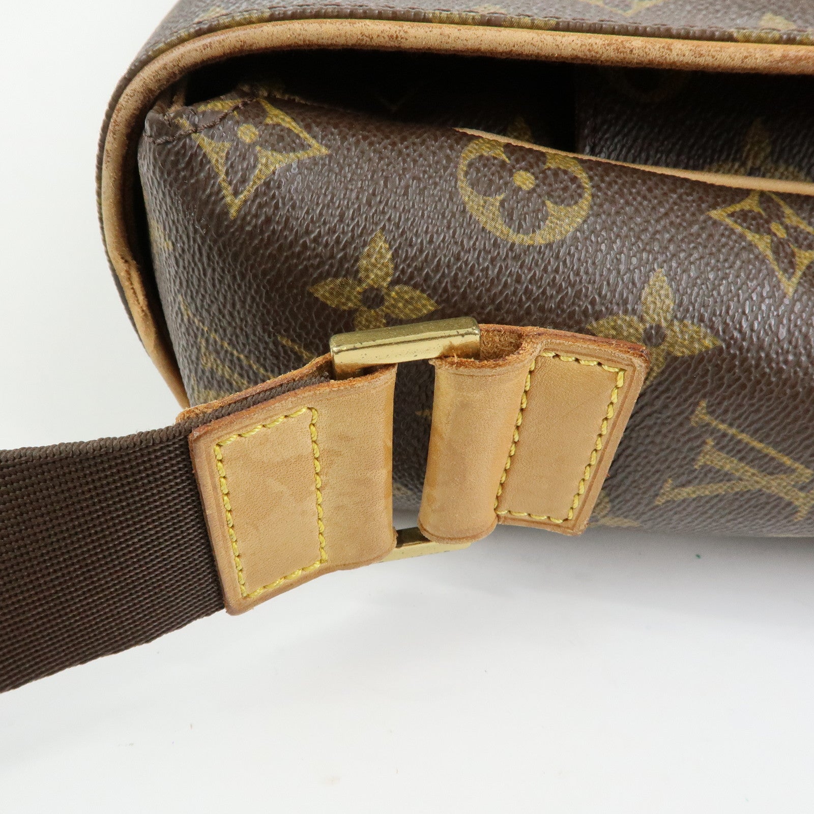 Louis Vuitton Monogram Abbesses Messenger Bag Brown M45257