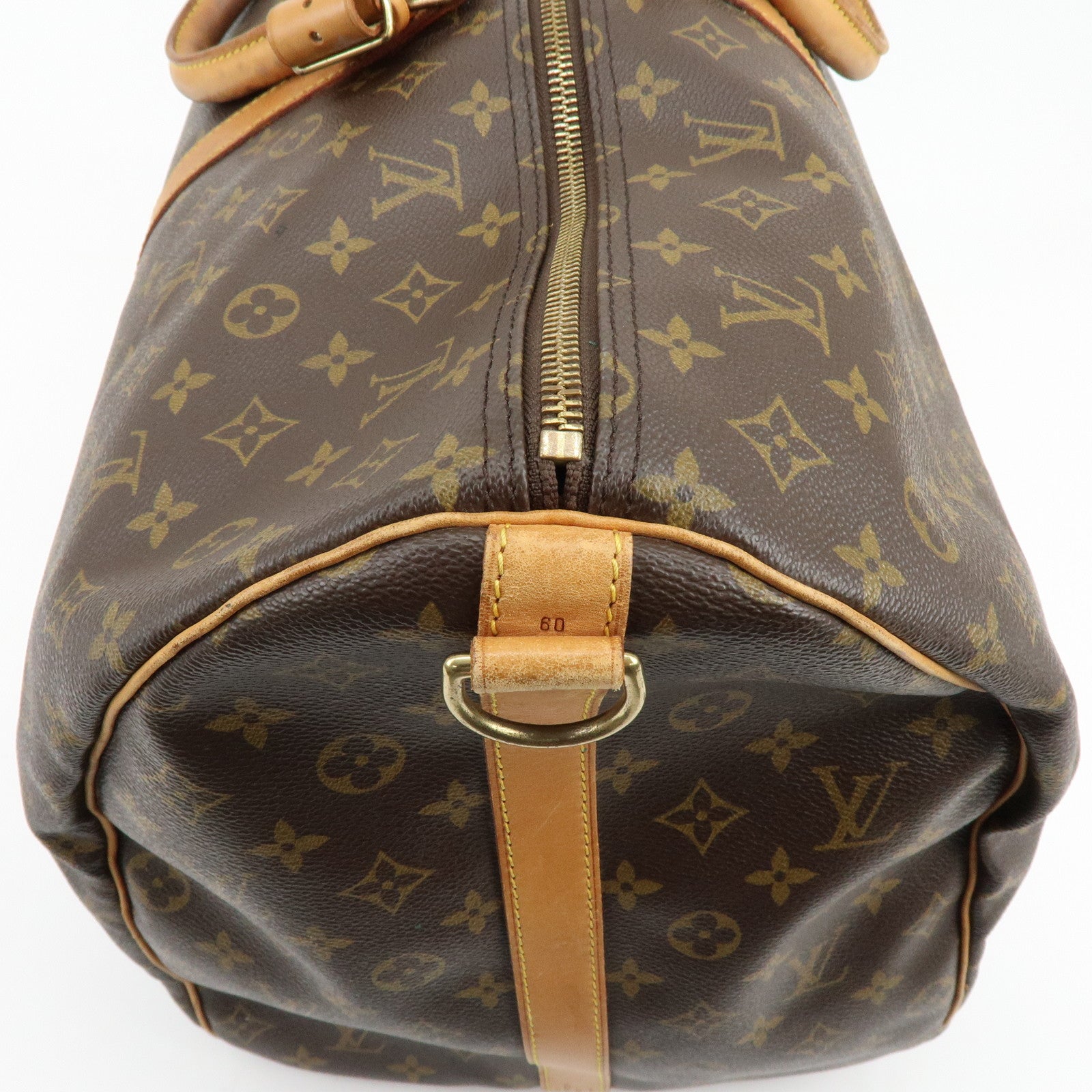 Louis Vuitton Monogram Keep All Bandouliere 60 Boston Bag M41412