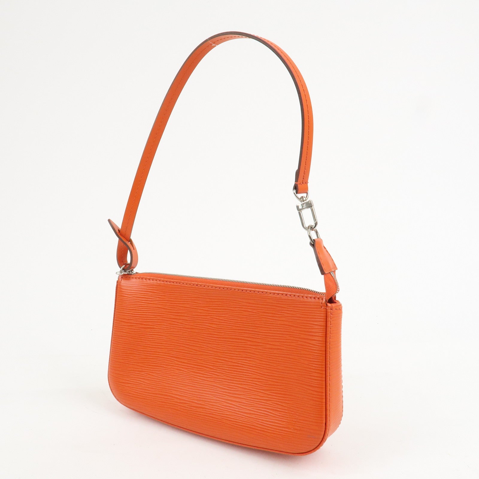 Louis Vuitton Epi Pochette Accessoires Pouch New Style Piment Orange M40778