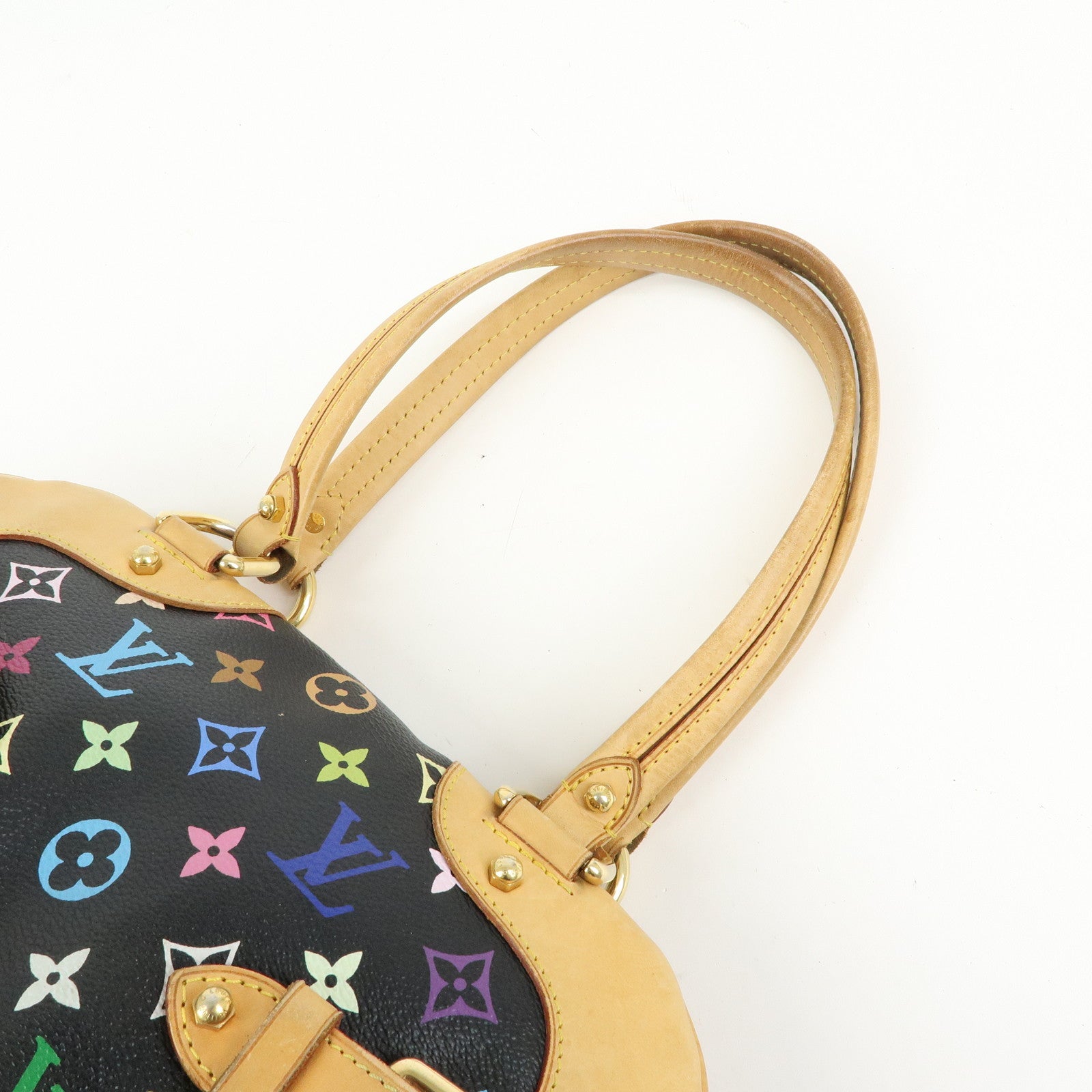 Louis Vuitton Monogram Multicolor Claudia Hand Bag Noir M40194