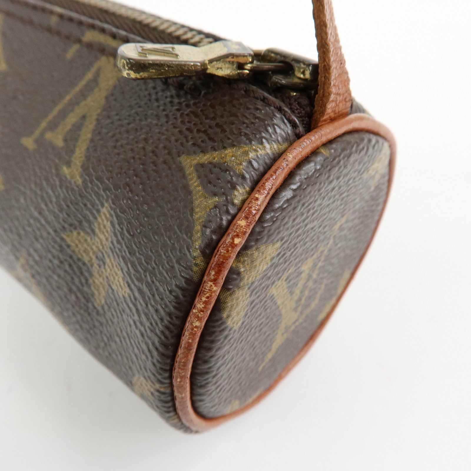 Louis Vuitton Monogram Mini Pouch for Papillon Bag Brown