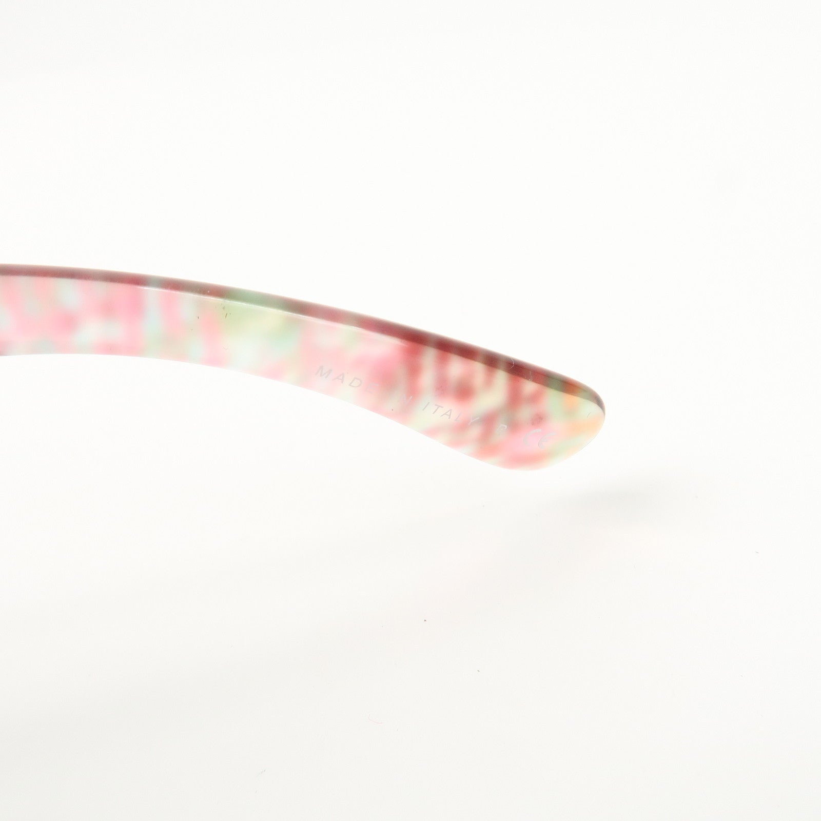 CHANEL COCO Mark Plastic Sunglasses 56□19 Multicolor 5221-A Used