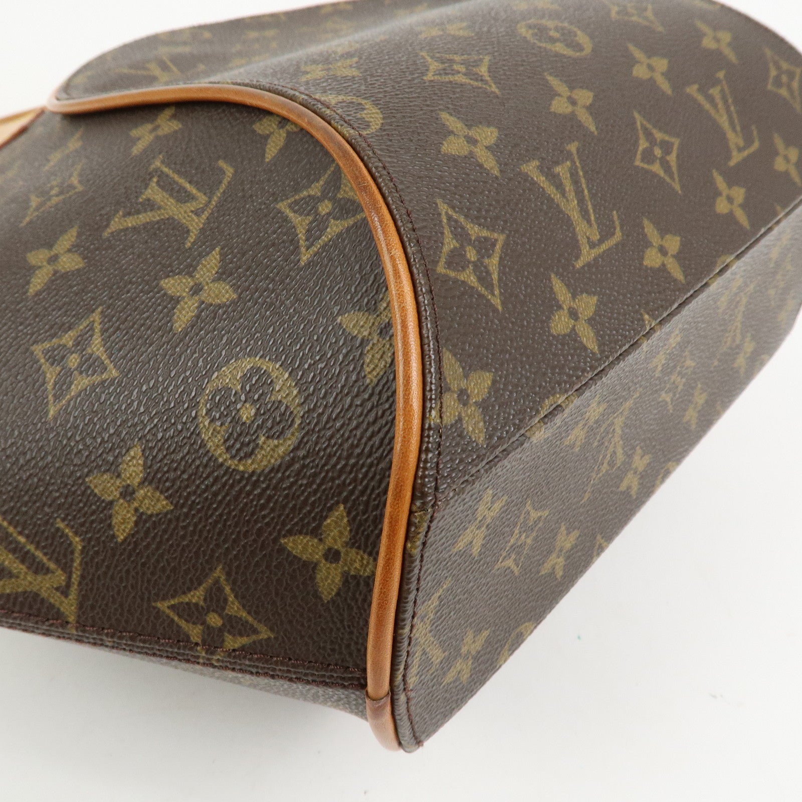 Louis Vuitton Monogram Ellipse MM Hand Bag Brown M51126