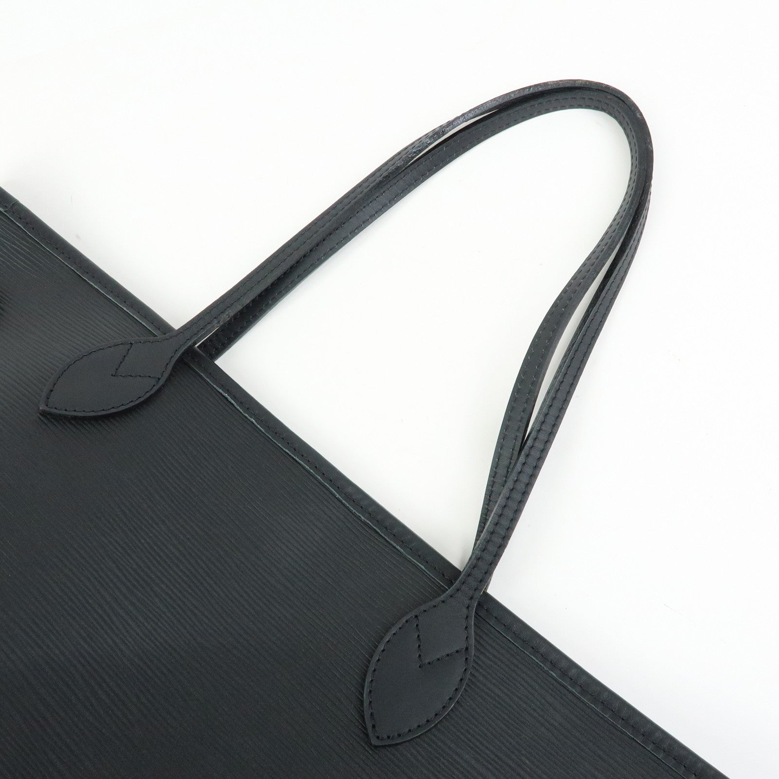 Louis Vuitton Epi Leather Neverfull MM Shoulder Bag Noir M40932