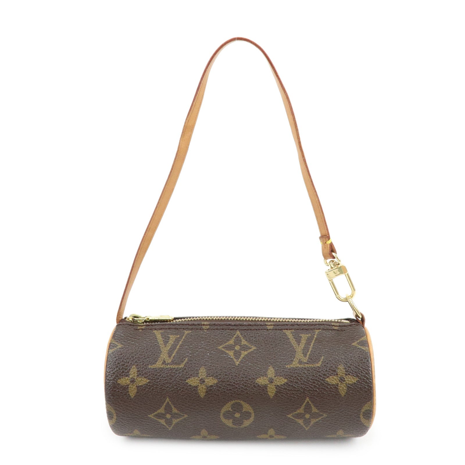 Louis Vuitton Monogram Canvas Mini Pouch for Papillon Bag Brown