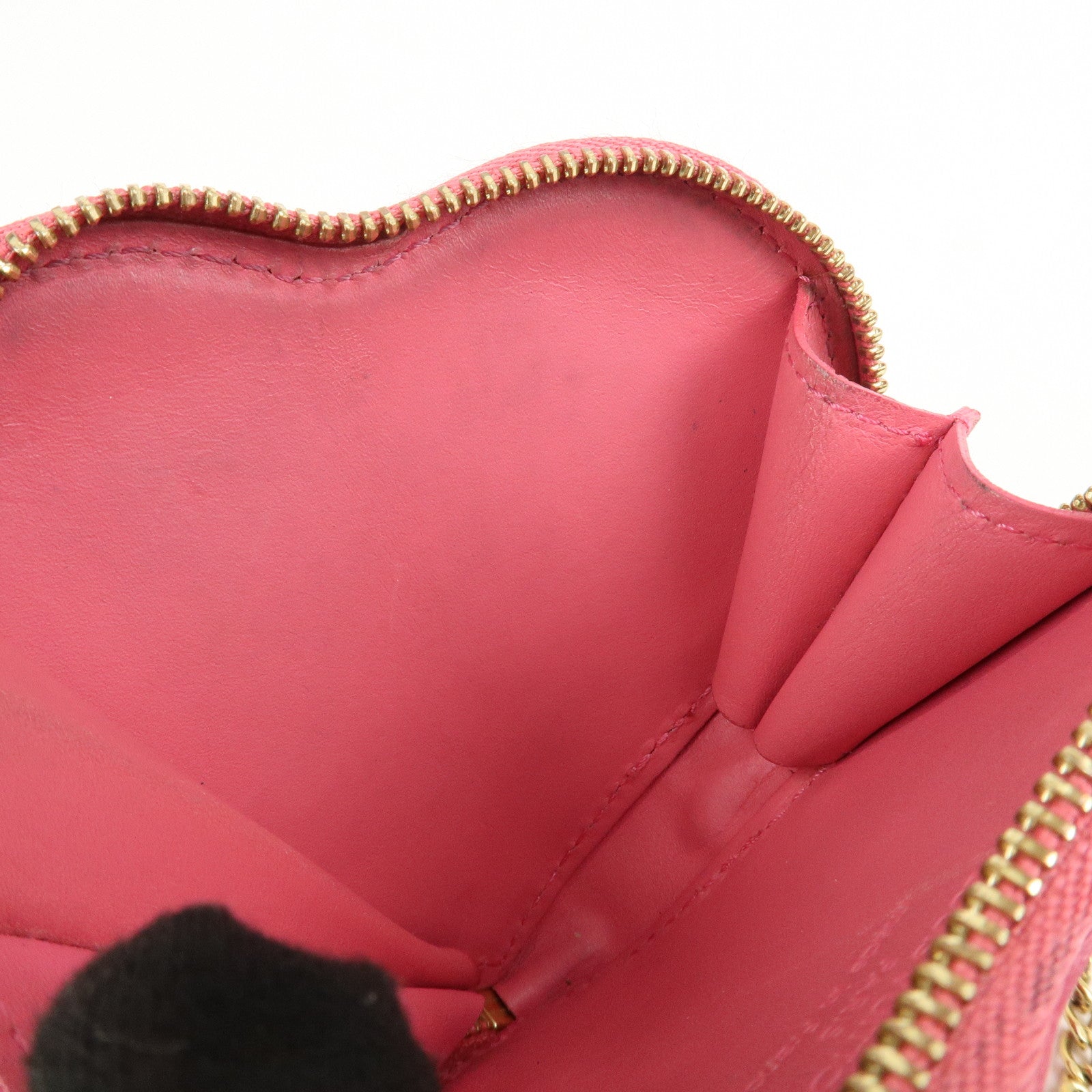 Louis Vuitton Monogram Vernis Porte Monnaie Coeur Coin Case M93562