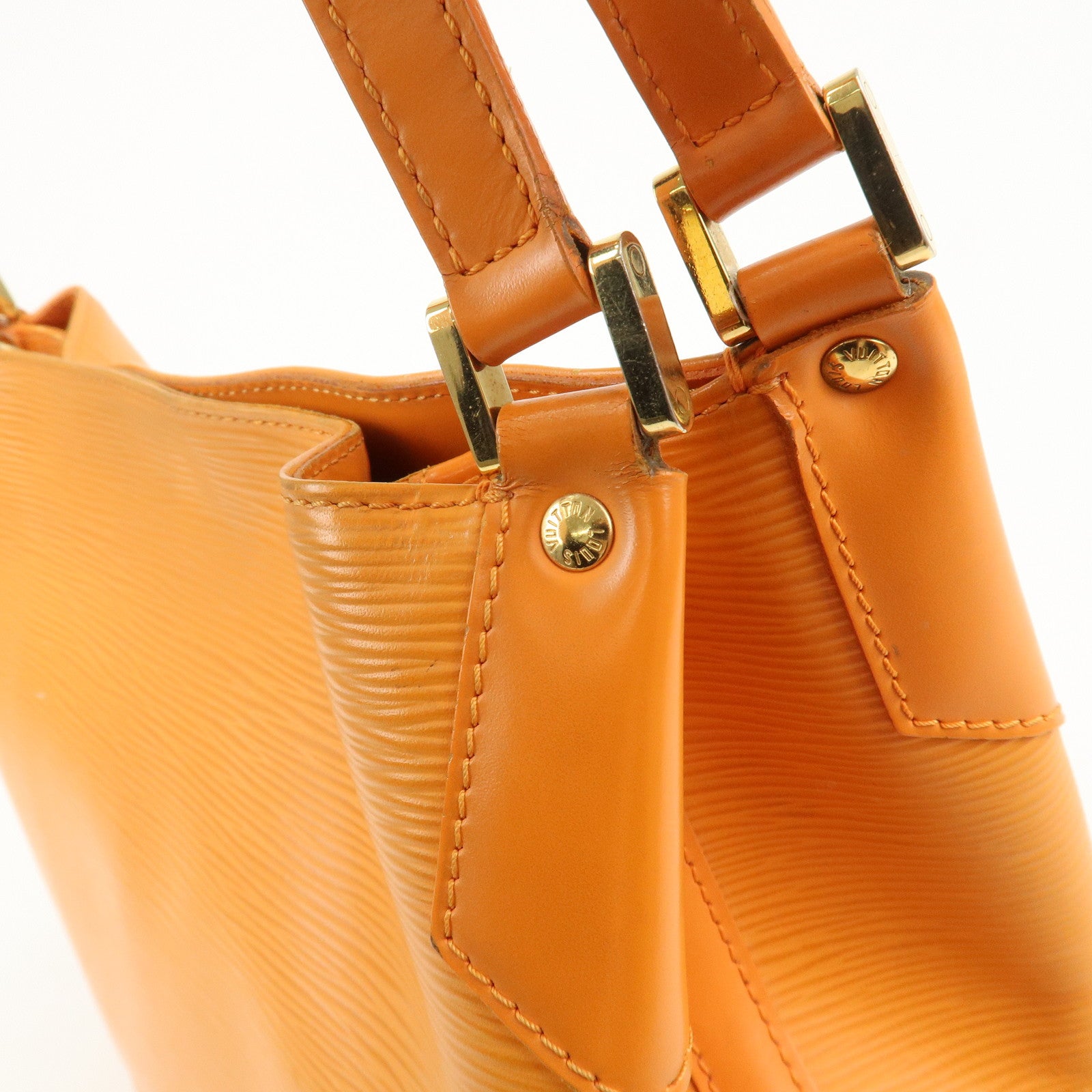 Louis Vuitton Epi Mandala MM Shoulder Bag Orange M5889H