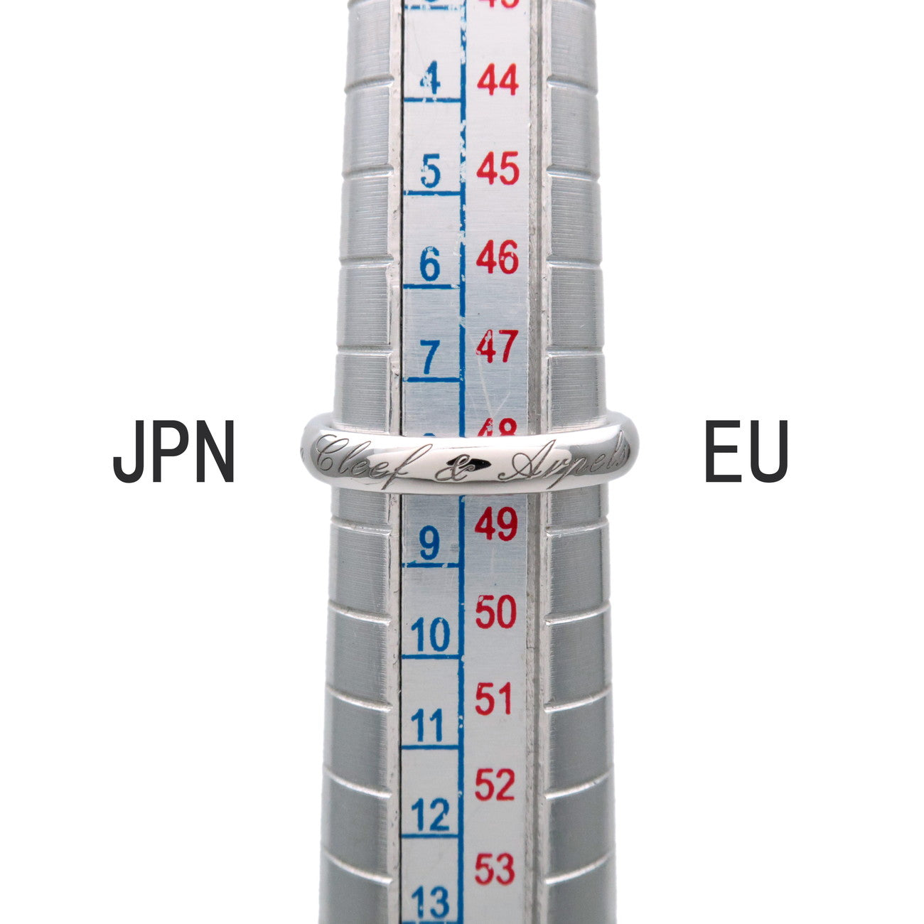 Van Cleef & Arpels Infini Signature Ring PT950 Platinum #48 US4.5