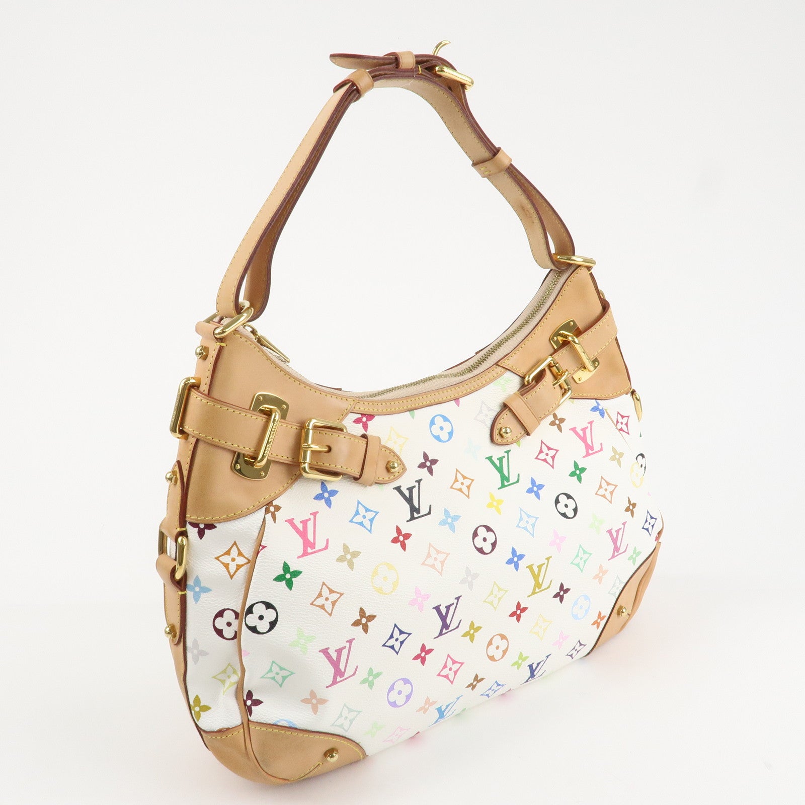 Louis Vuitton Monogram Multicolor Greta Shoulder Bag M40195 Used