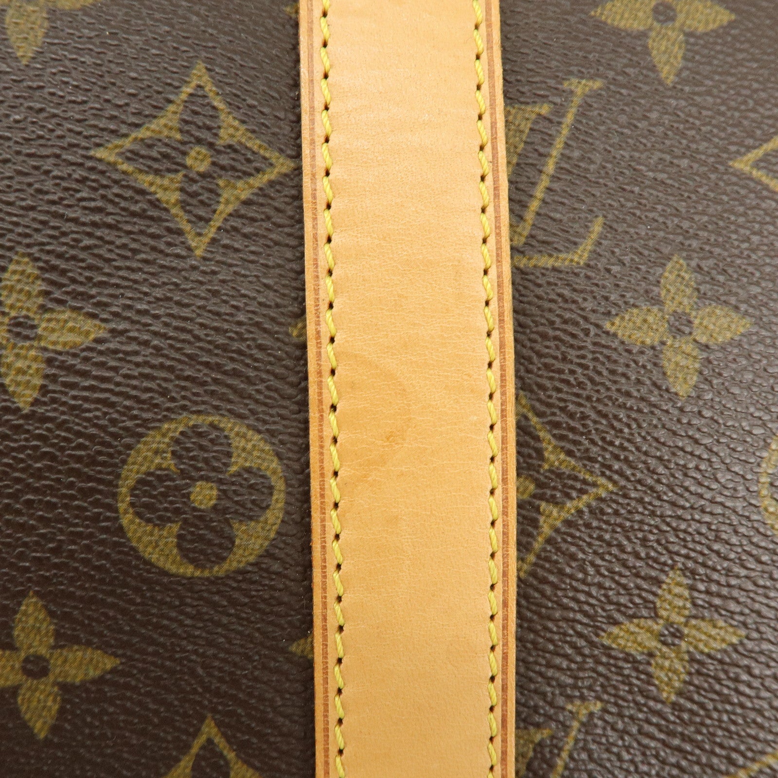 Louis Vuitton Monogram Keep All Bandouliere 55 Boston Bag M41414