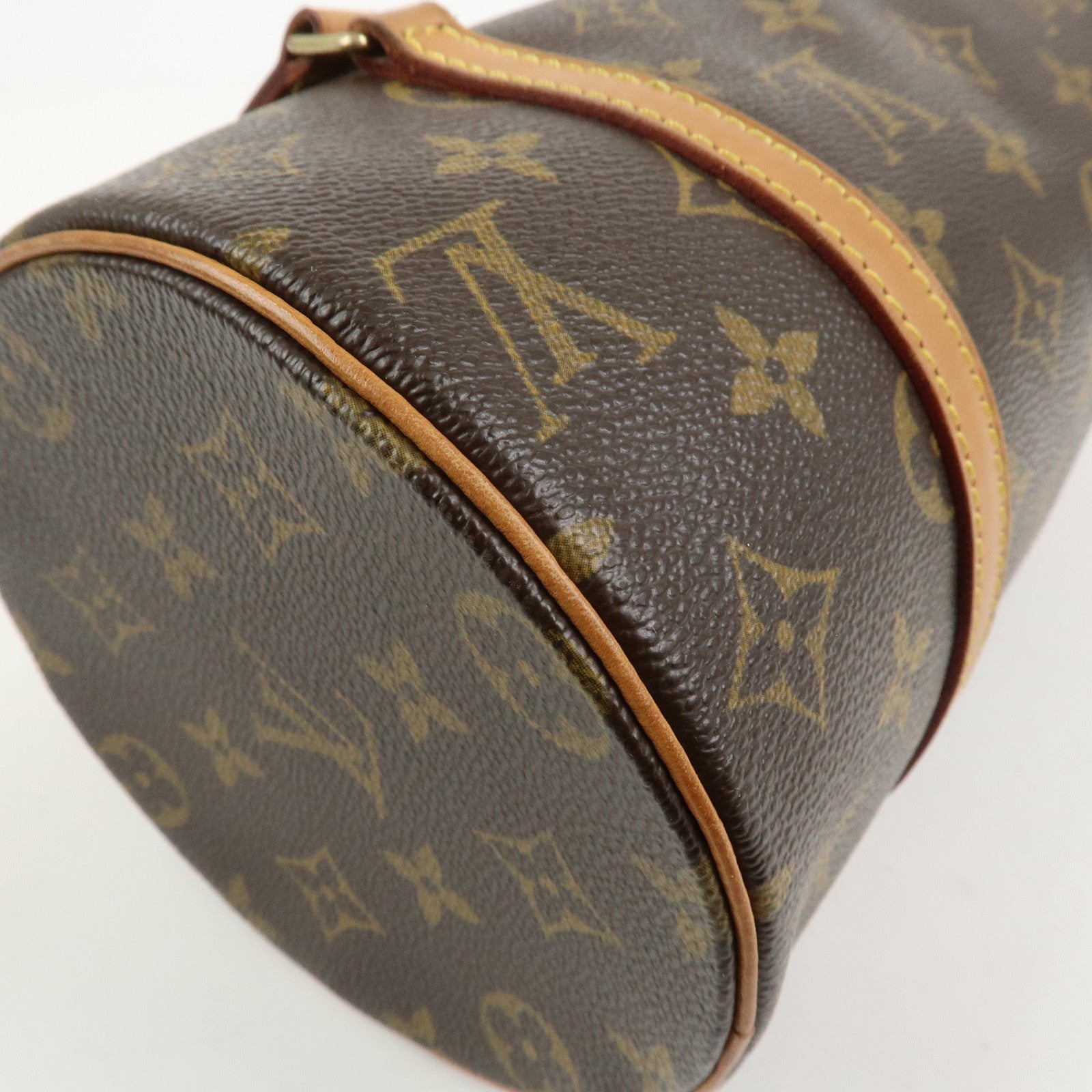 Louis Vuitton Monogram Papillon 26 Hand Bag New Style Brown M51386