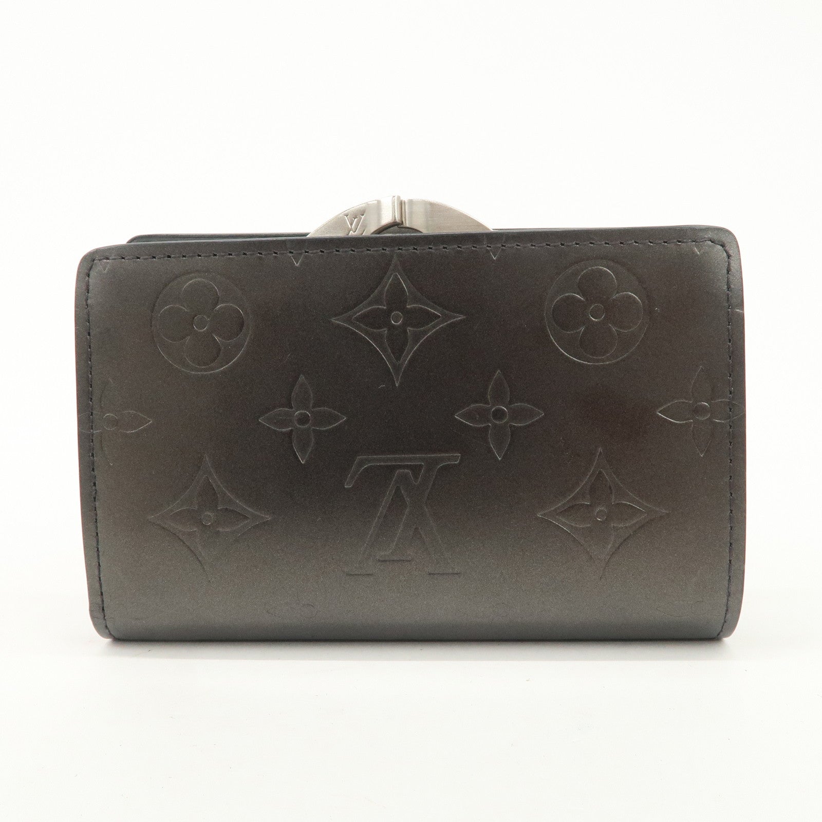 Louis Vuitton Monogram Matte Portefeuille Viennois Noir M65147