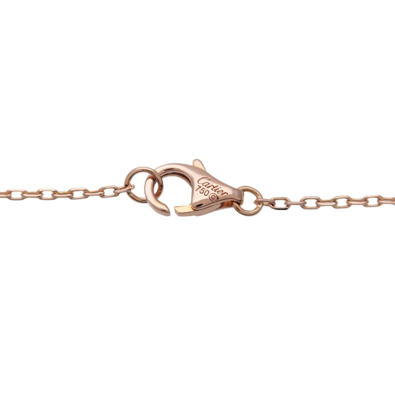 Cartier Trinity Heart Bracelet K18 750 Yellow/White/Rose Gold