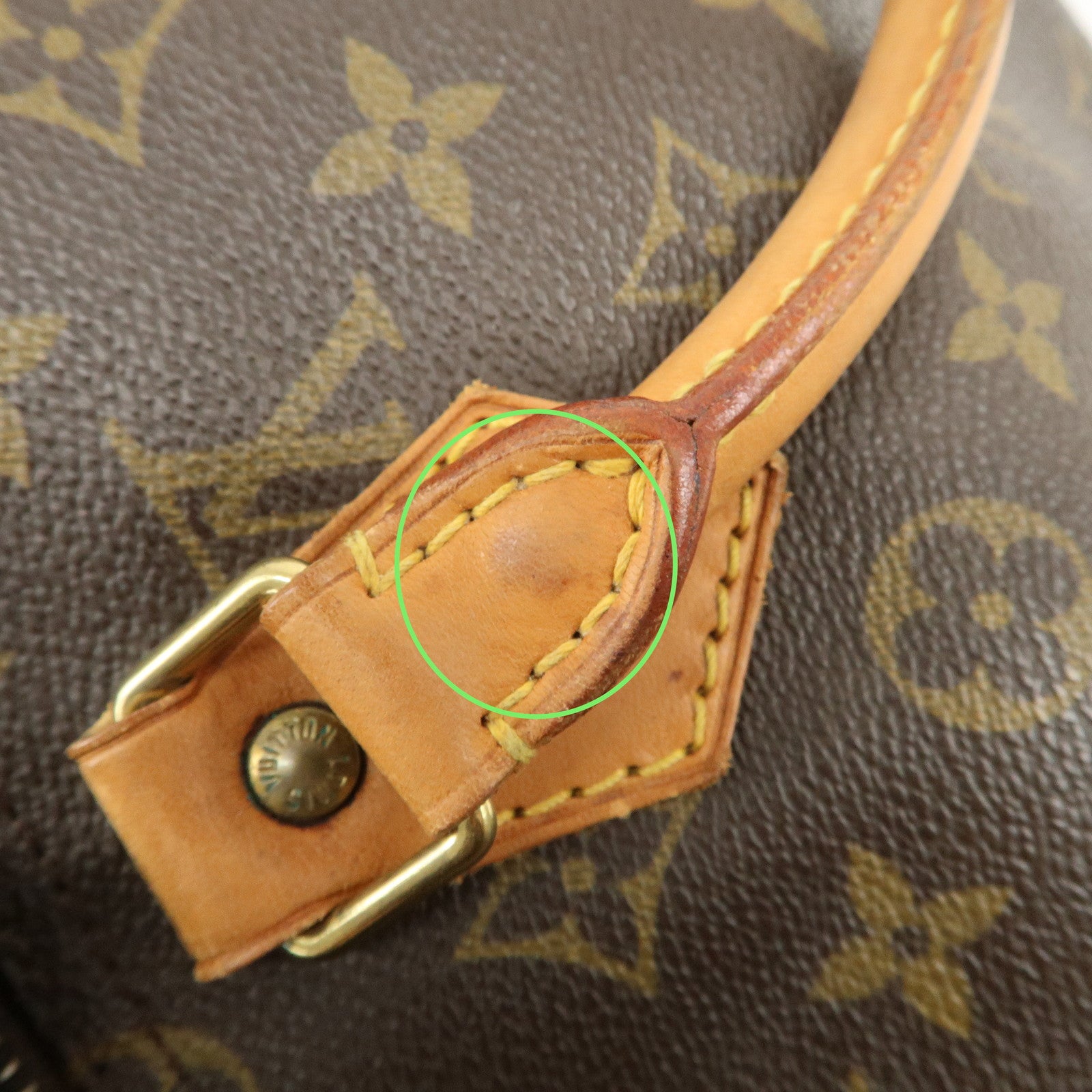 Louis Vuitton Monogram Speedy 35 Boston Bag Hand Bag M41524