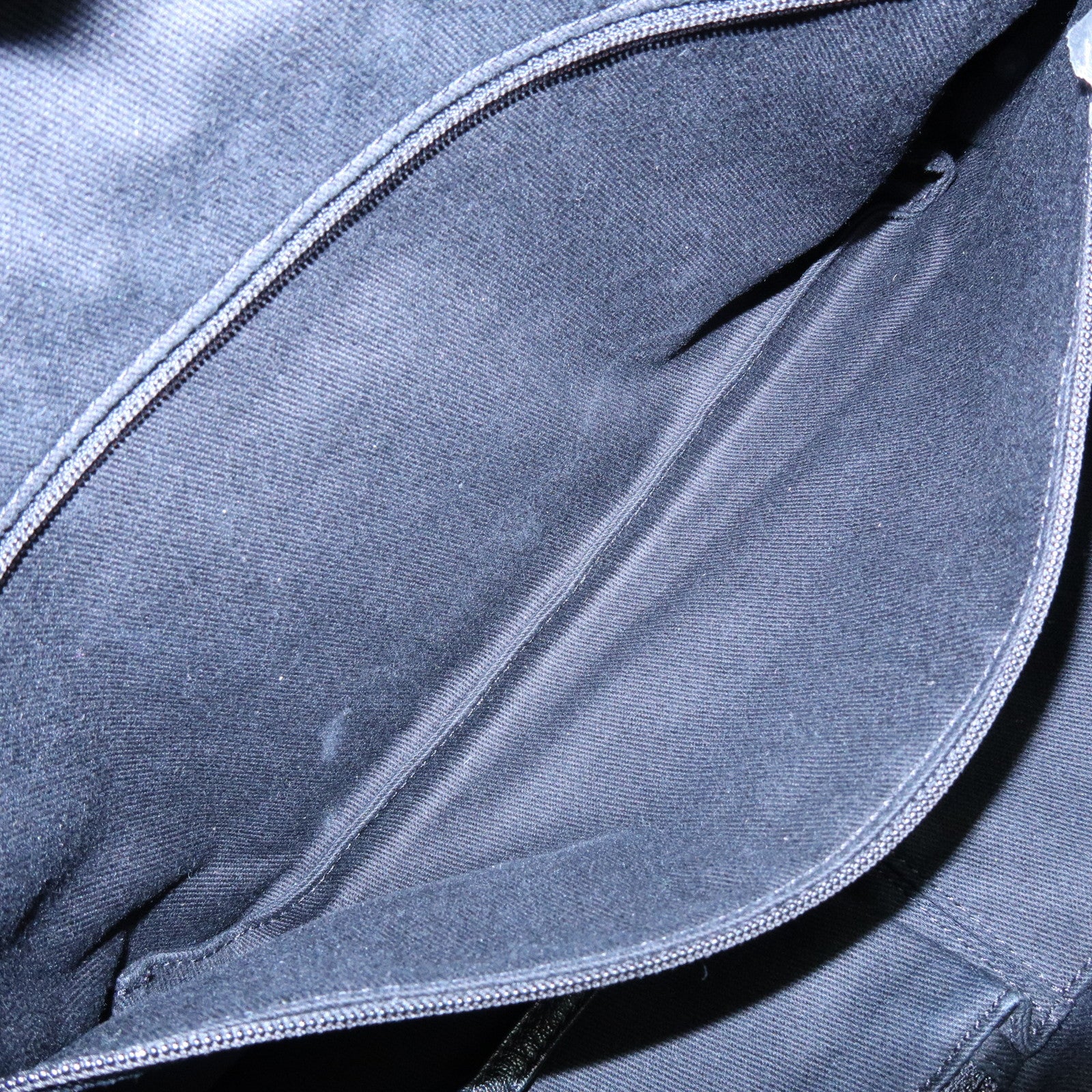 CHANEL COCO Mark Canvas Leather Chain Shoulder Bag Tote Bag A57180